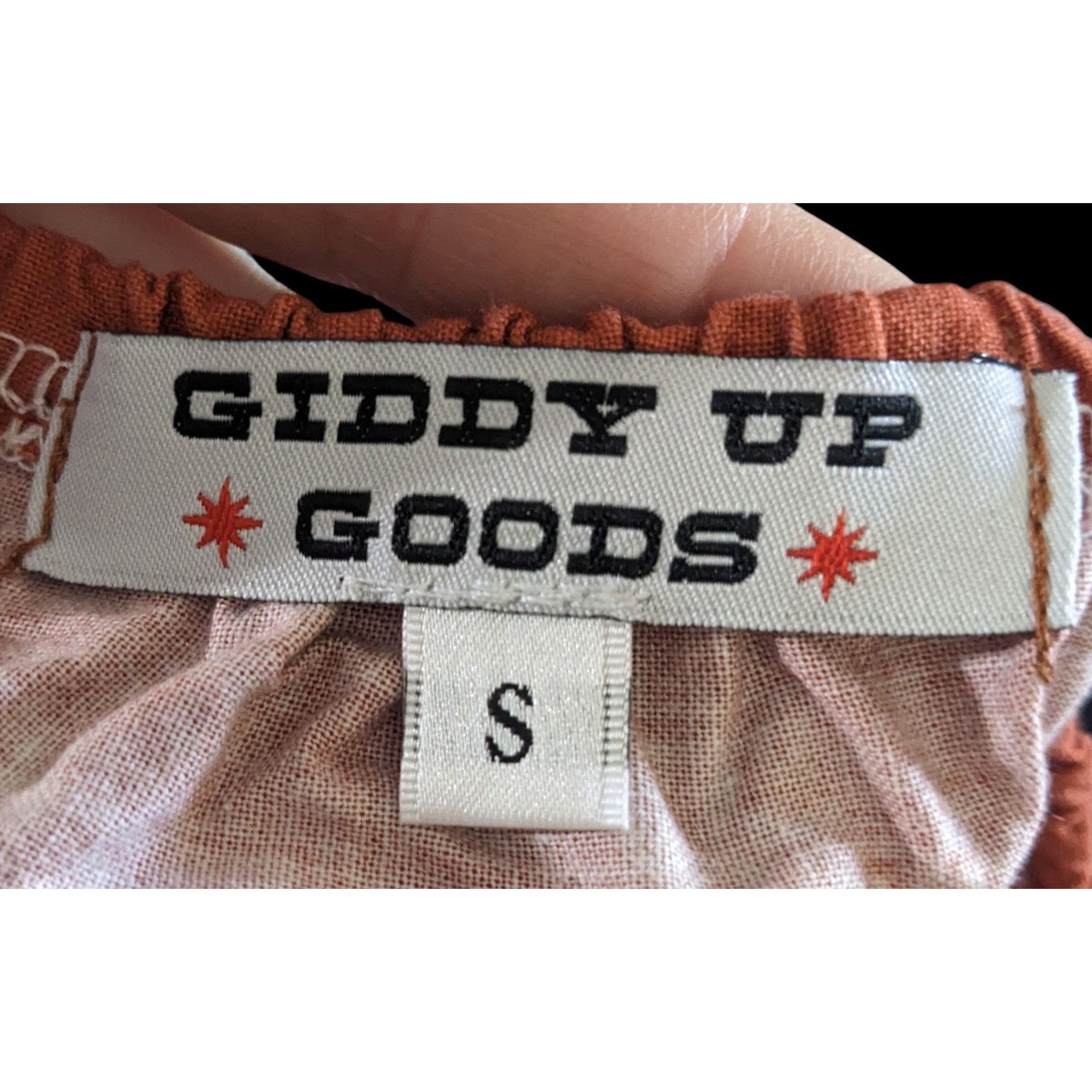 Other Giddy Up Goods Western Rust Horseshoe Crop Top Size Small Size S / US 4 / IT 40 - 4 Thumbnail