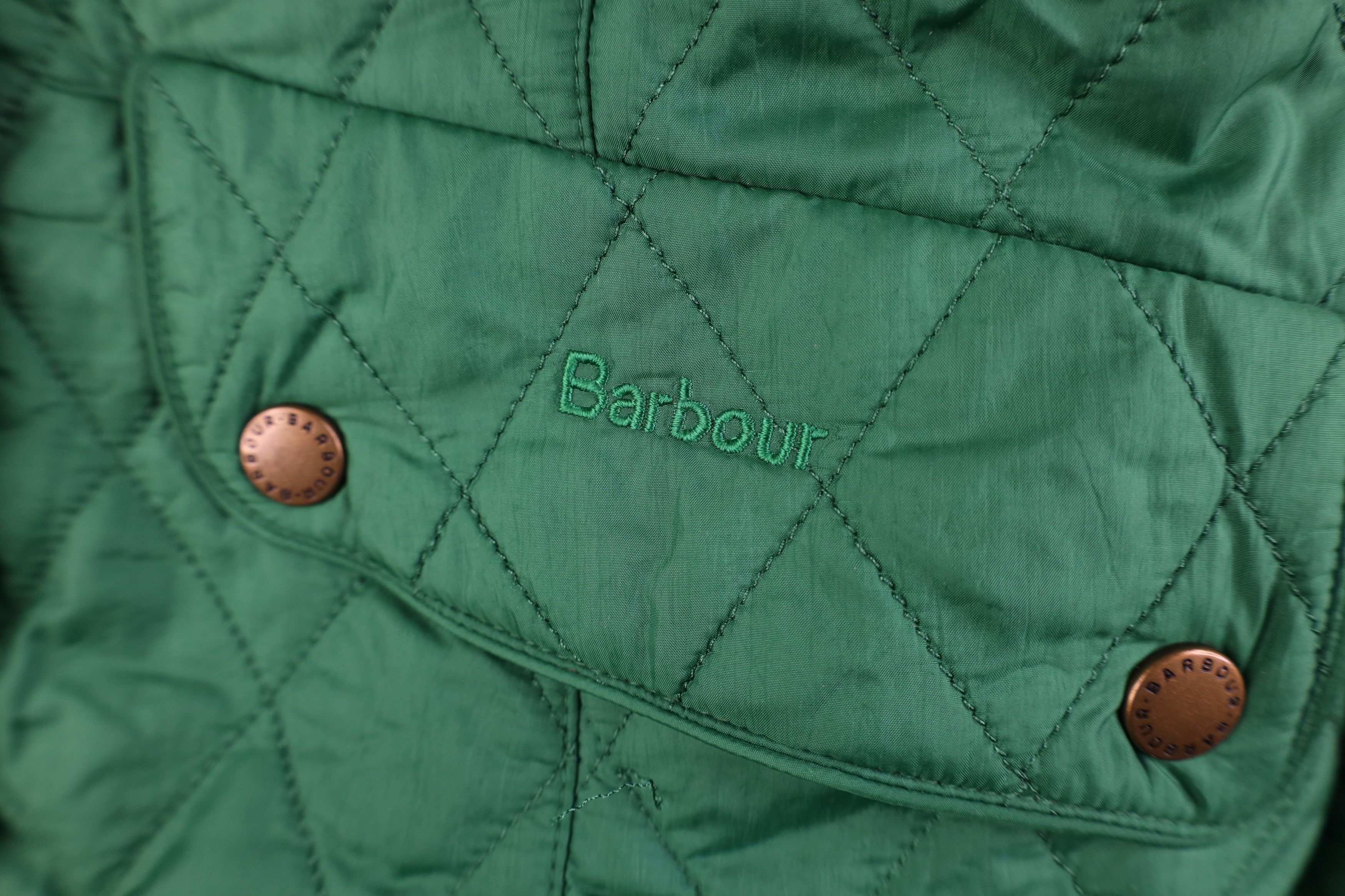 Barbour Barbour Cavalry Quilted Full Zip Jacket Kelly Green Size L / US 10 / IT 46 - 4 Thumbnail