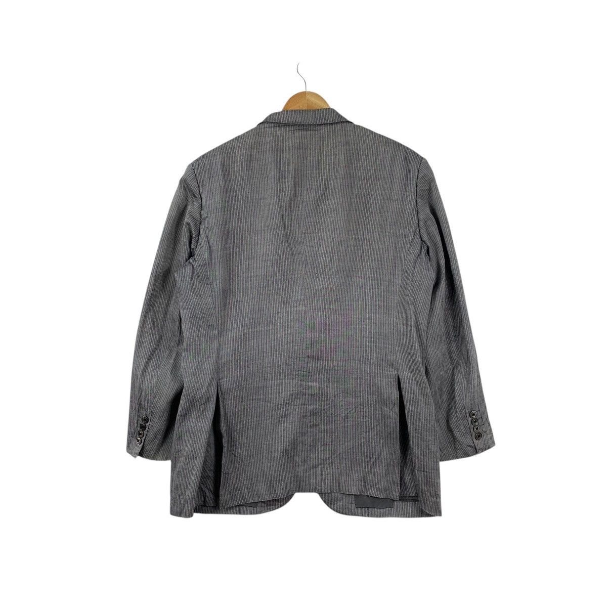 Burberry Vintage BURBERRY LONDON Striped 2 Button Blazer Coat Jacket Size US M / EU 48-50 / 2 - 7 Thumbnail