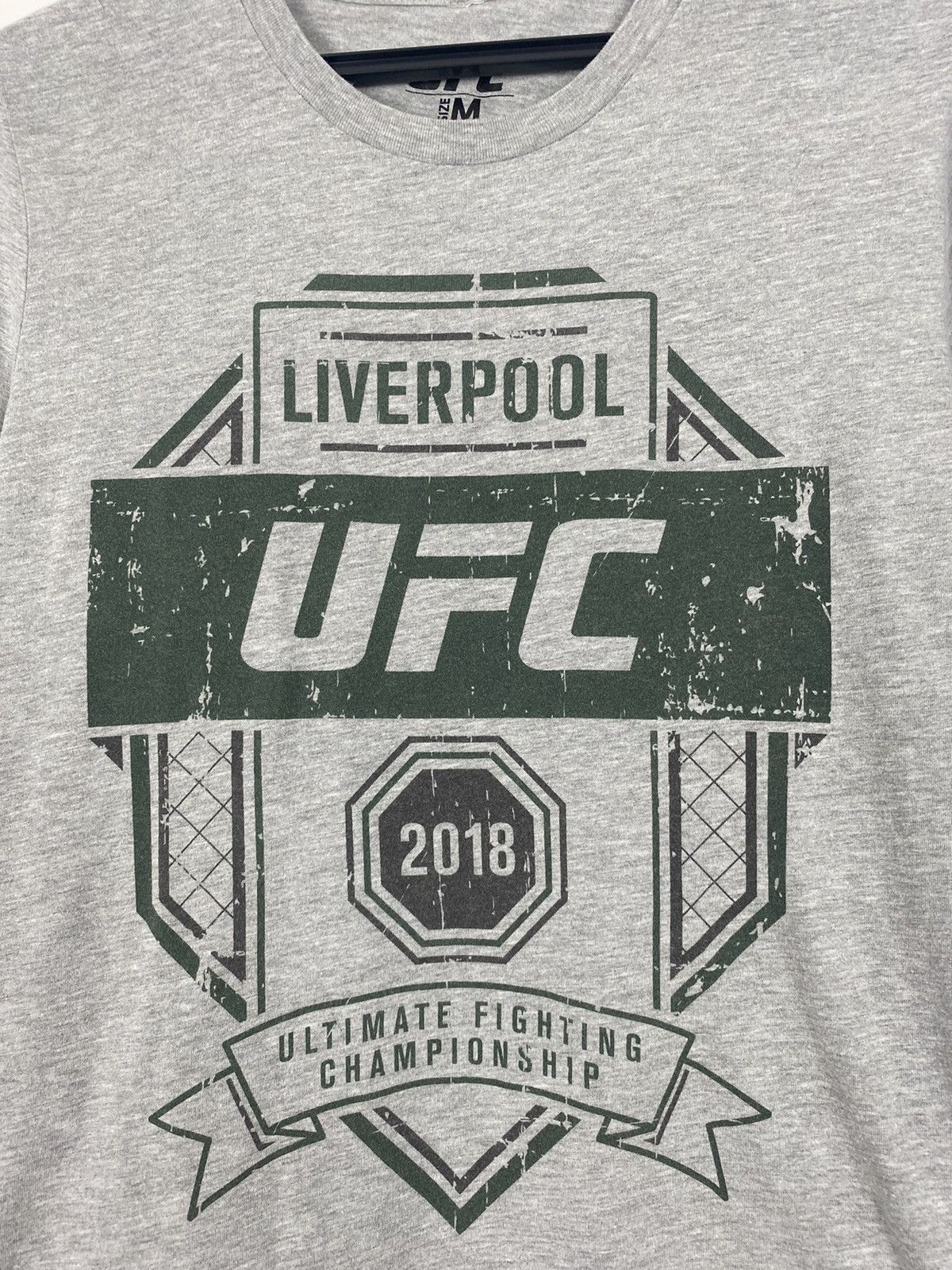 Affliction × UFC × Vintage UFC Liverpool 2018 M Tee Cage y2k affliction Size US M / EU 48-50 / 2 - 2 Thumbnail