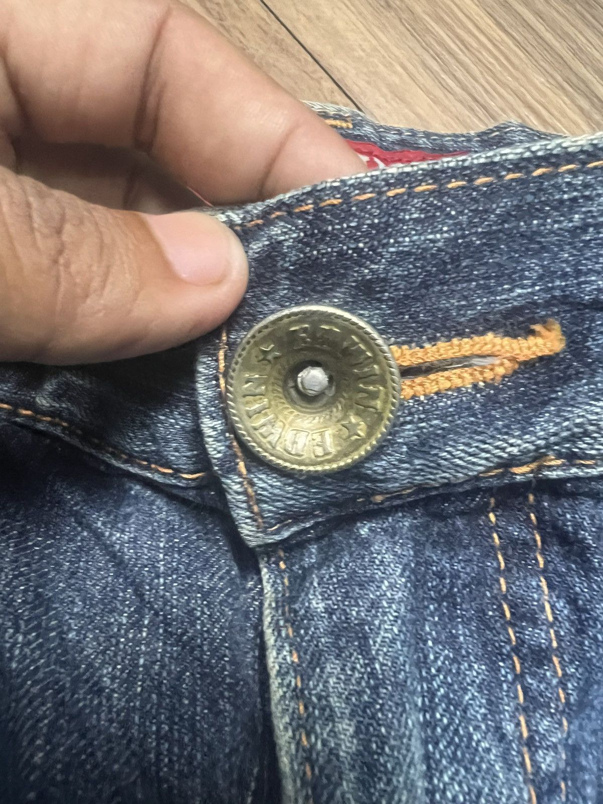 Edwin Edwin Japan Denim Ripped Distressed Relaxed Fit Jeans (42) Size US 30 / EU 46 - 9 Thumbnail