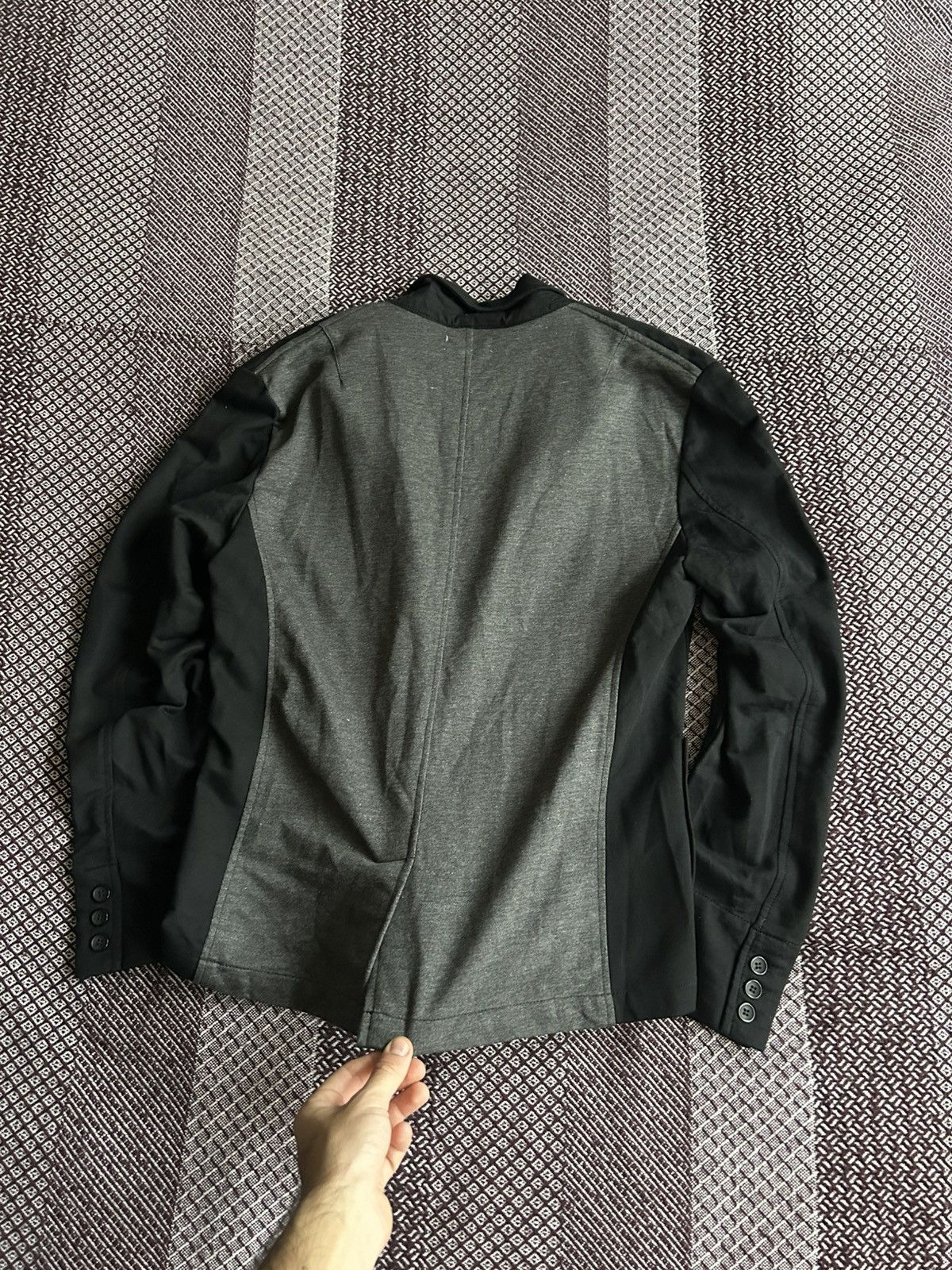 Japanese Brand Mens Blazer One Button KM027 Tokyo Japan 2002 Size XXL Rare Size 44R - 15 Thumbnail