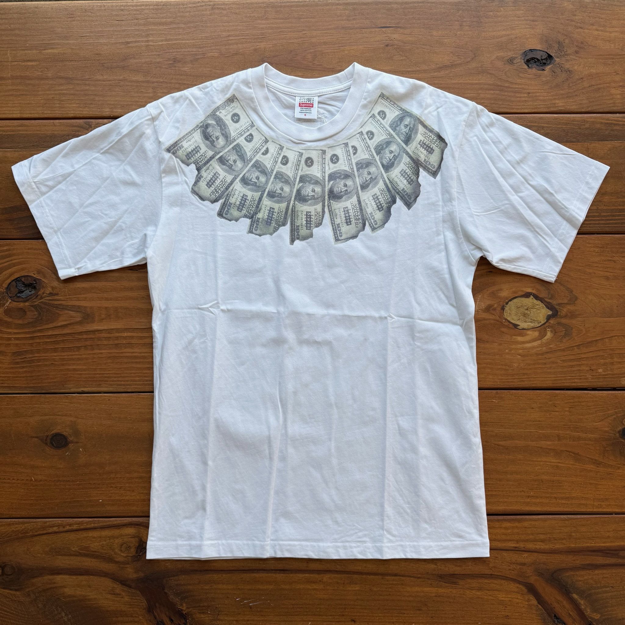 Supreme SUPREME MM6 MAISON MARGIELA LIQUID BLUE OVERSIZED TEE - SZ