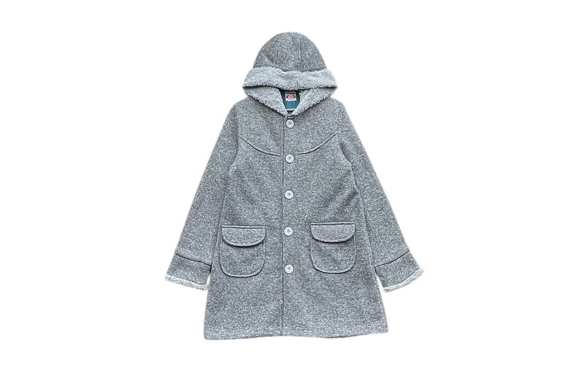 Japanese Brand RARE🔥 Titicaca happy trade fleece Button - up hoodie jacket Size US M / EU 48-50 / 2 - 1 Thumbnail