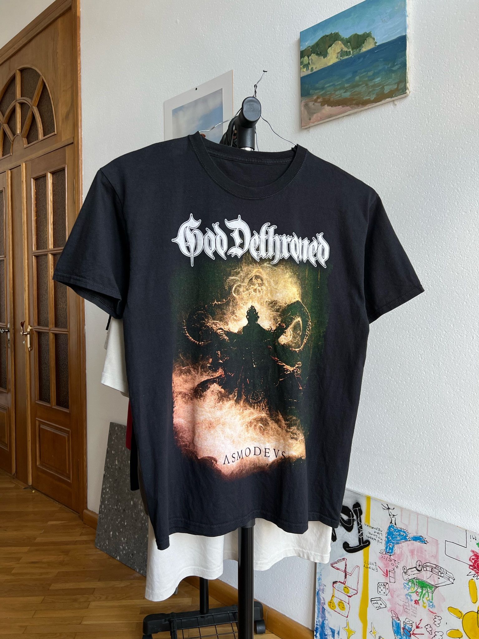 Band Tees × Vintage Vintage God Dethroned Asmodevs Tee Size US L / EU 52-54 / 3 - 1 Thumbnail