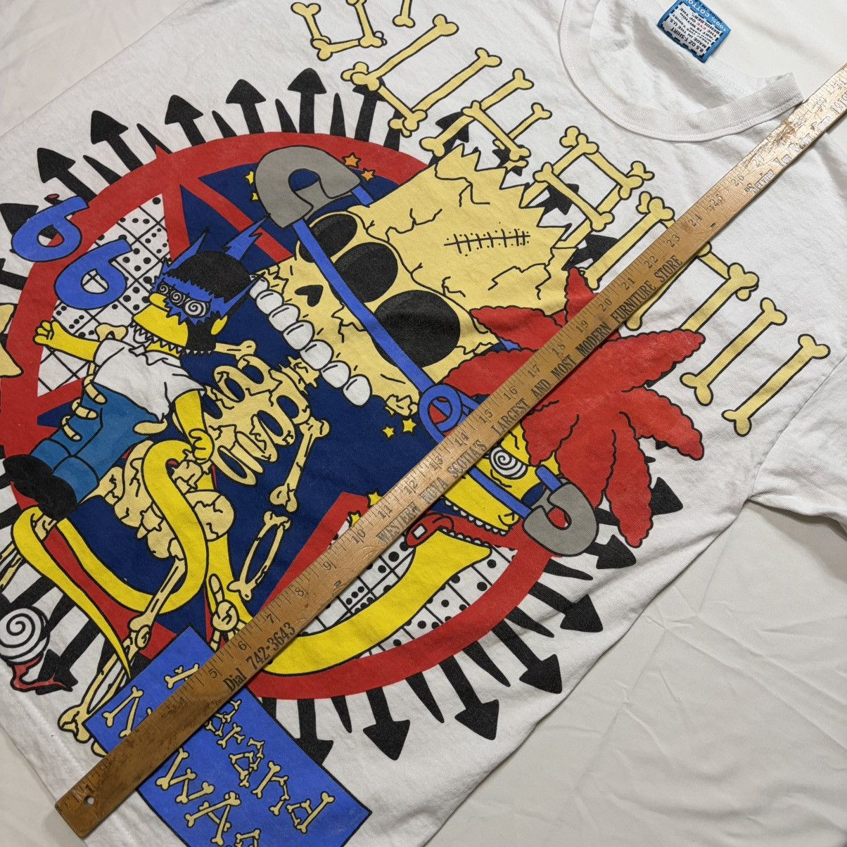 Sukamii Sukamii “A Brand New Age” 4th Ed Heavyweight “Simps” Tee L Size US L / EU 52-54 / 3 - 7 Thumbnail