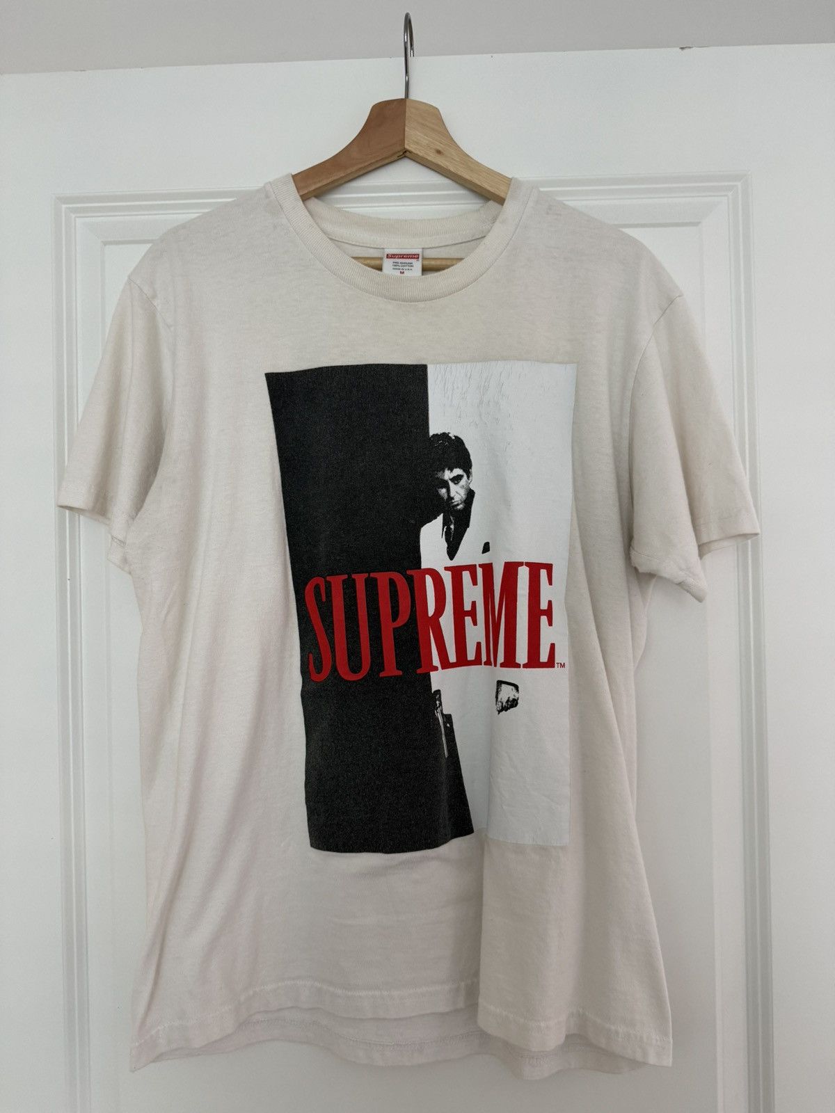 Supreme SUPREME SCARFACE SPLIT TEE SIZE M Size US M / EU 48-50 / 2 - 1 Thumbnail