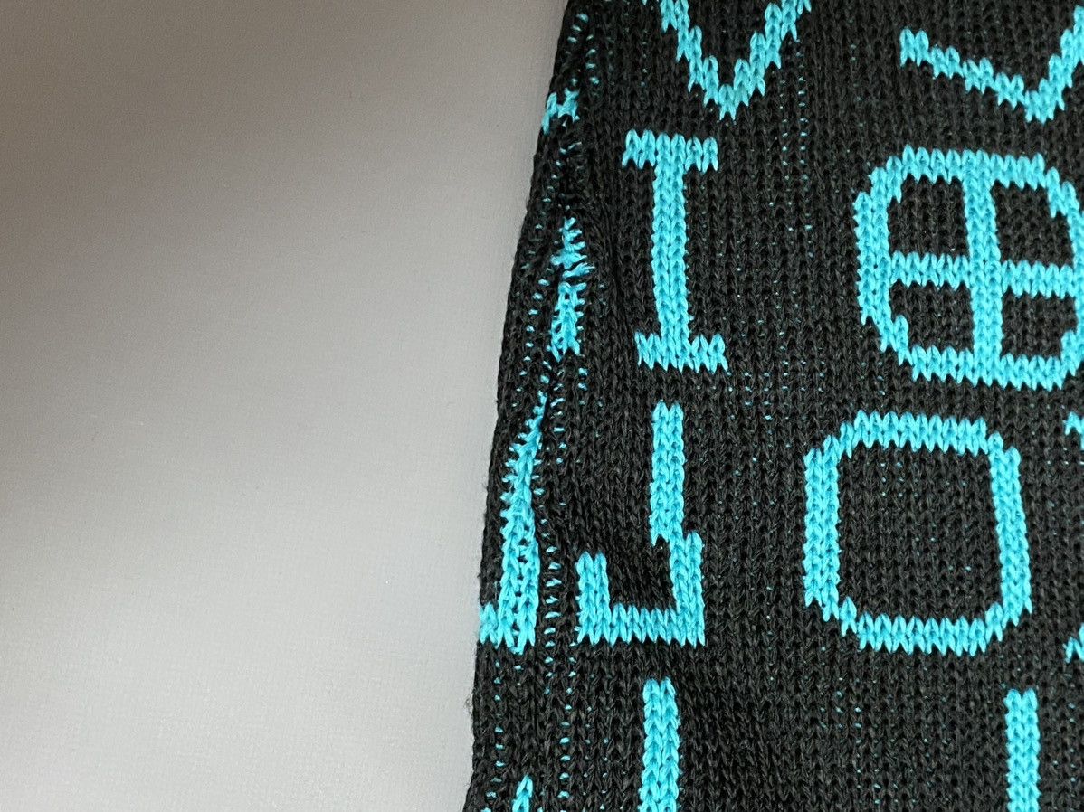 Other Vintage IN DESIGN Abstract Alphabet Acrylic Sweater USA Sz L Size US L / EU 52-54 / 3 - 17 Thumbnail
