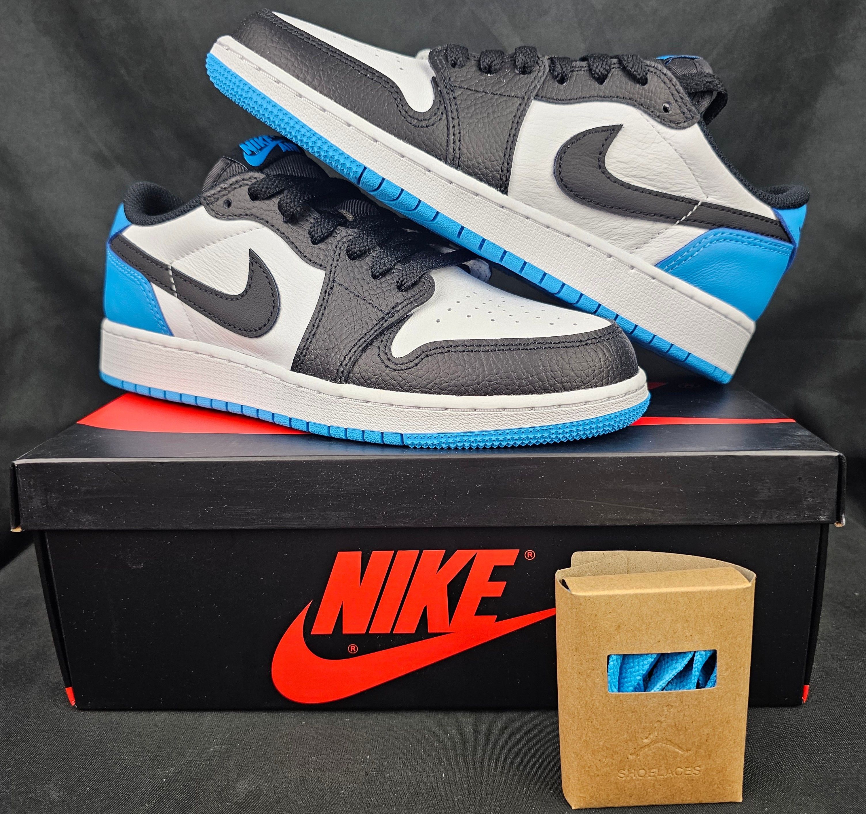 Nike Air Jordan Low OG Powder Blue GS Size BRAND NEW