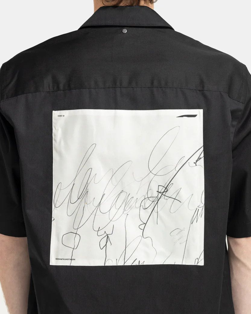 OAMC o1y0225 Solid Color Shirt in Black Size US L / EU 52-54 / 3 - 4 Thumbnail