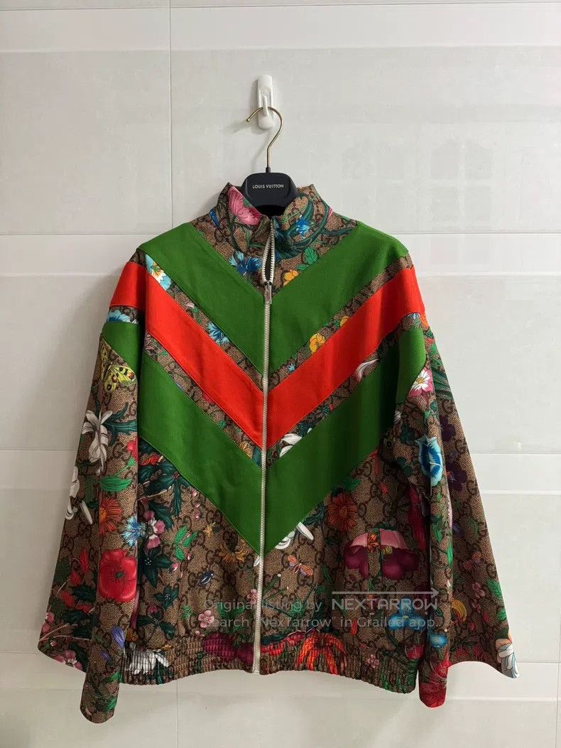 Gucci Gucci Full-print floral jacket Size US M / EU 48-50 / 2 - 1 Thumbnail