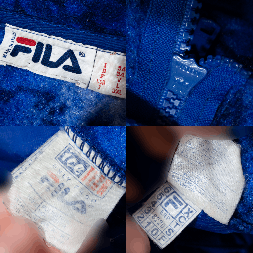 Fila 90S Acid Printed Fleece Size US L / EU 52-54 / 3 - 8 Thumbnail