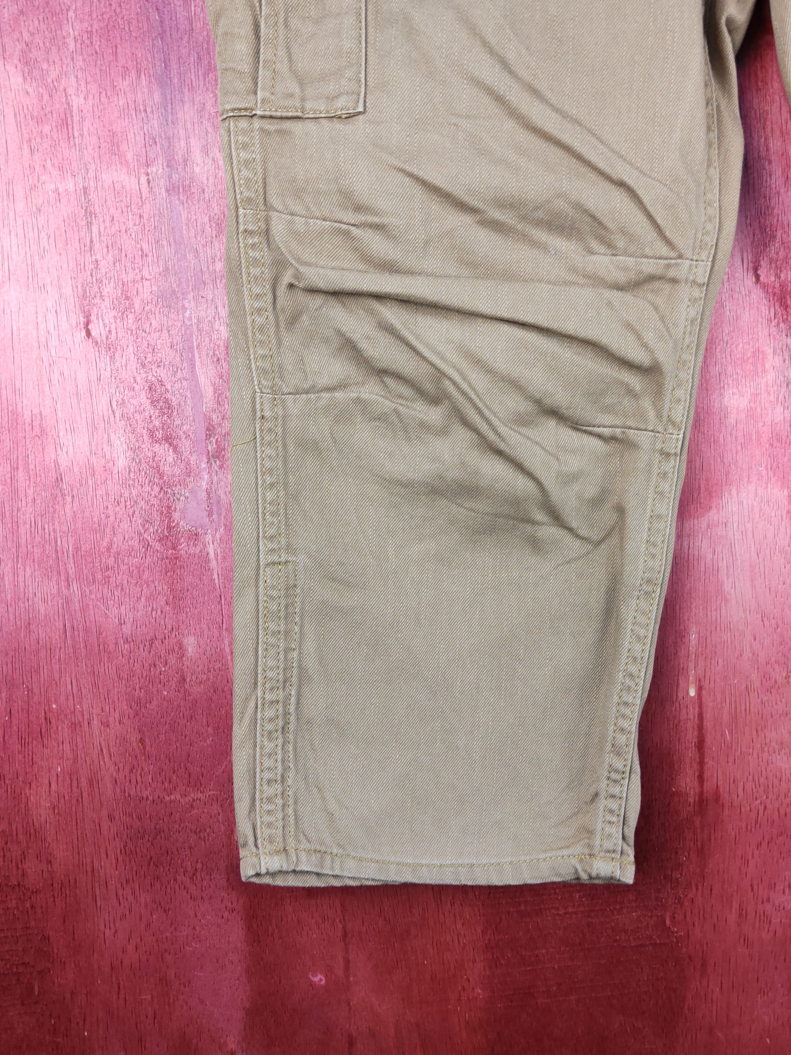 Japanese Brand Pincponc Brown Multipocket Tactical Half Pants #S1769 Size US 31 - 5 Thumbnail