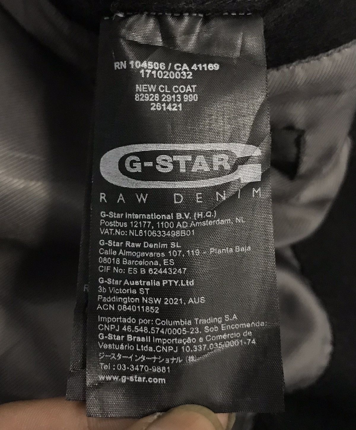 G-Star × Vintage Vintage Raw Correctune By G-Star Jacket Size US XXL / EU 58 / 5 - 16 Thumbnail