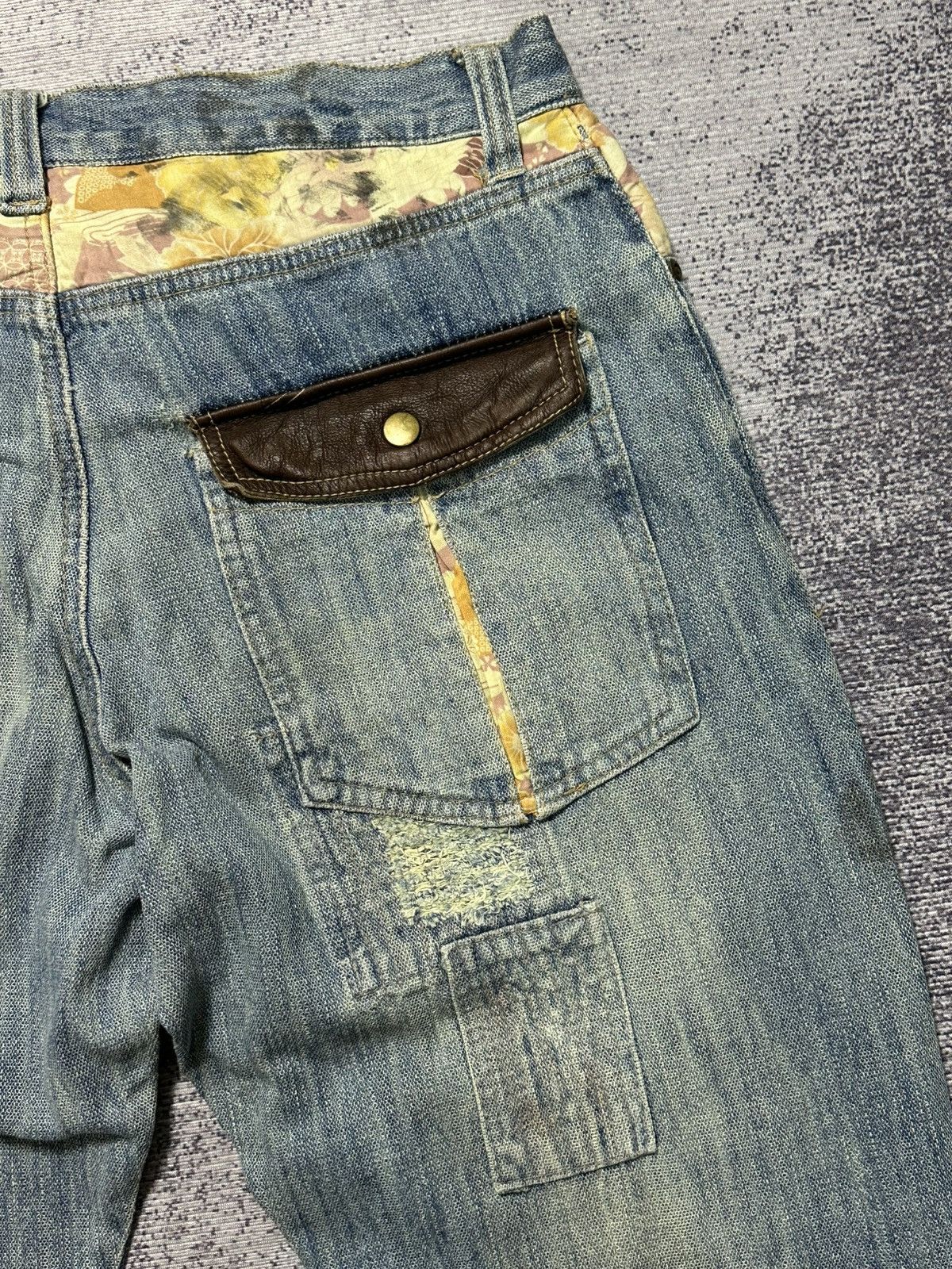 Kapital Vintage Kapital Patchwork Denim Japanese Brand Size US 32 / EU 48 - 17 Thumbnail