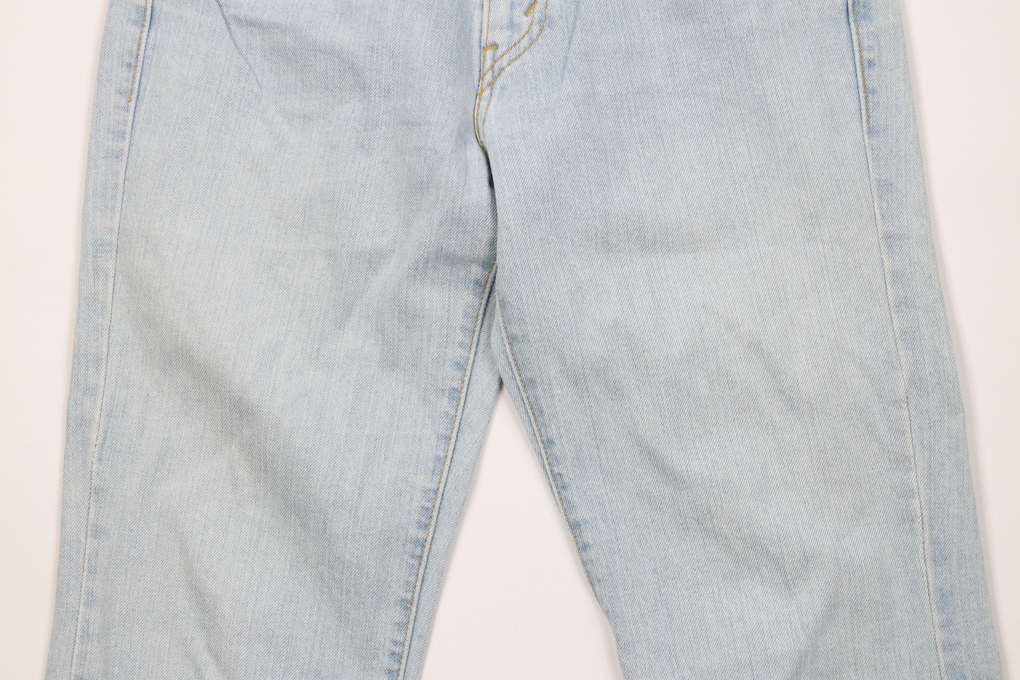 Levi's Vintage Y2K 2005 Levis 519 Rise Flared Denim Jeans Blue Size 30" / US 8 / IT 44 - 3 Thumbnail