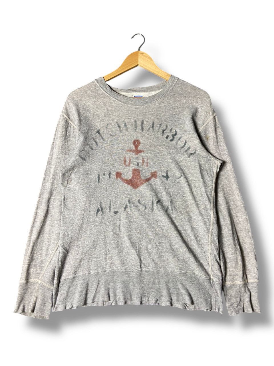 Japanese Brand Dubbleworks Warehouse Dutch Harbor Sweatshirt (160) Size US S / EU 44-46 / 1 - 1 Thumbnail