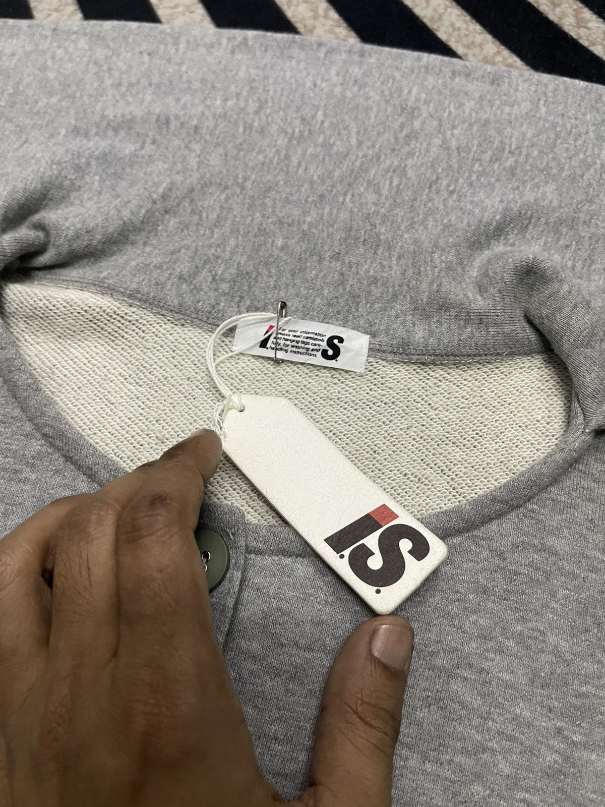 Issey Miyake × Japanese Brand × Tsumori Chisato 90s ISSEY MIYAKE DOUBLE SLEEVE BUTTON SWEATSHIRT CROPPED Size M / US 6-8 / IT 42-44 - 13 Thumbnail