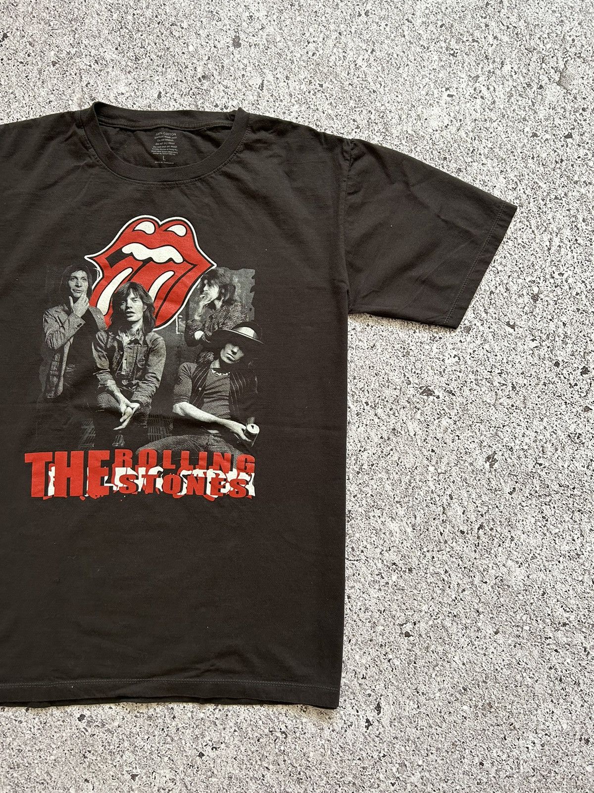 Band Tees × Vintage Vintage The Rolling Stones North American Tour 1981 T-Shirt Size US L / EU 52-54 / 3 - 3 Thumbnail