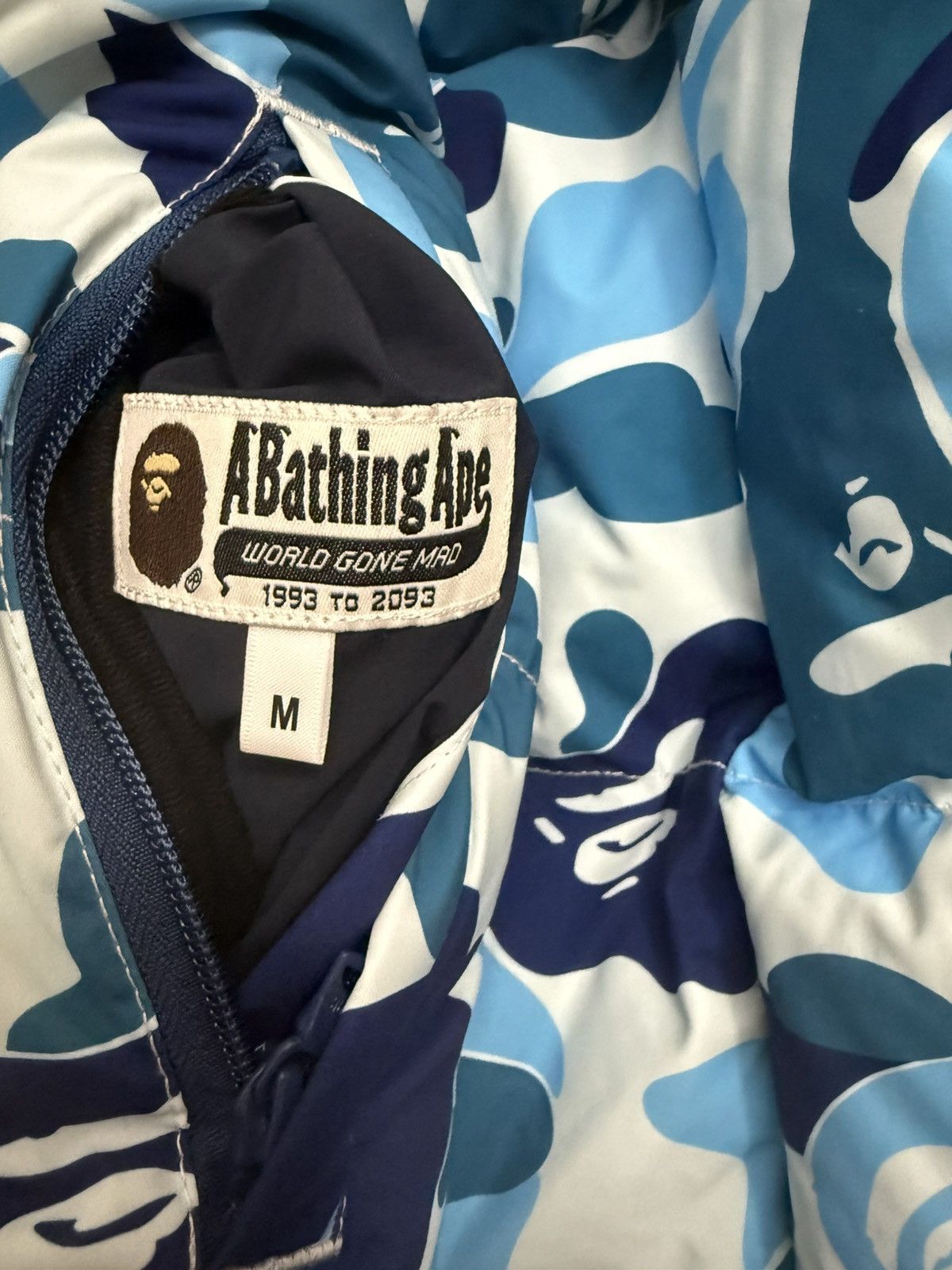 Bape Bape ABC blue camo reversible Vest Size US M / EU 48-50 / 2 - 7 Thumbnail