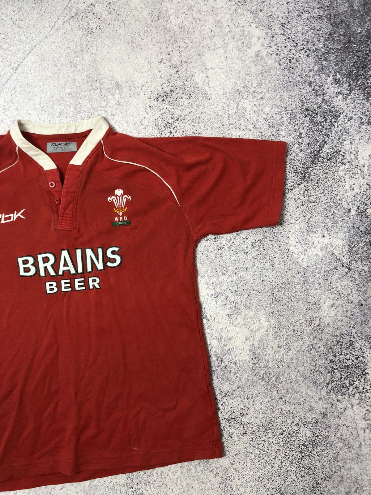 Reebok Vintage rugby jersey Reebok size M WRU Size US M / EU 48-50 / 2 - 2 Thumbnail