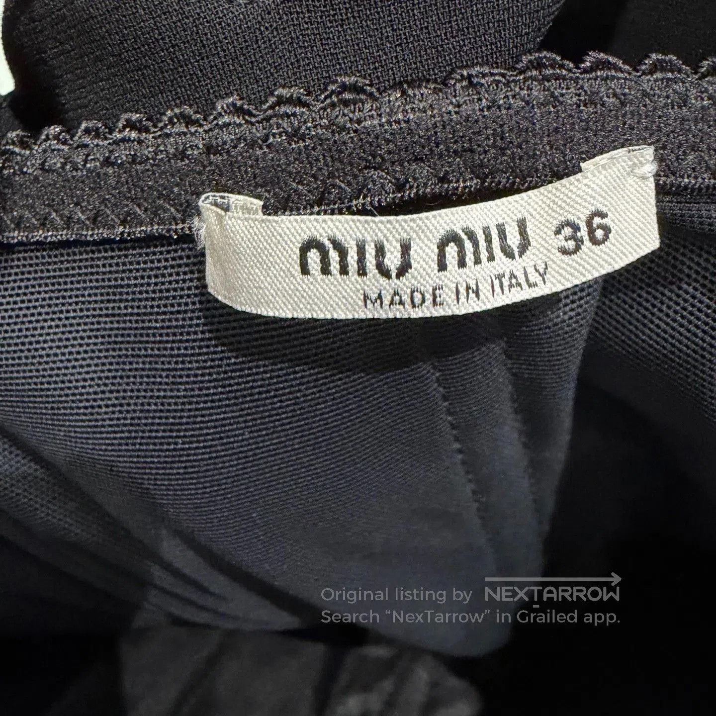 Miu Miu Miu Miu Solid Color Jumpsuit. Size 35" - 6 Thumbnail