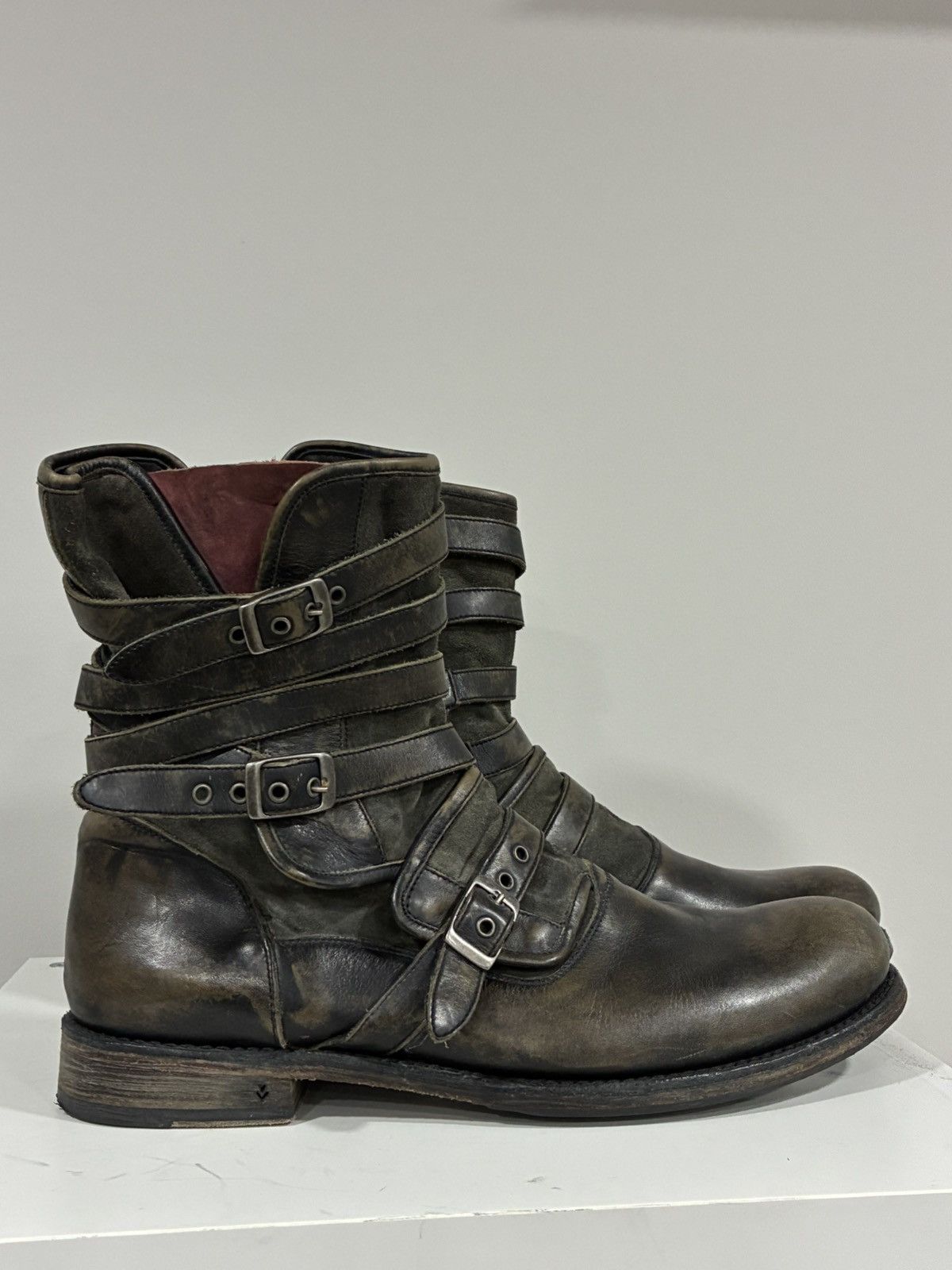 John Varvatos Triple buckle engineer boot 13 Size US 13 / EU 46 - 10 Thumbnail