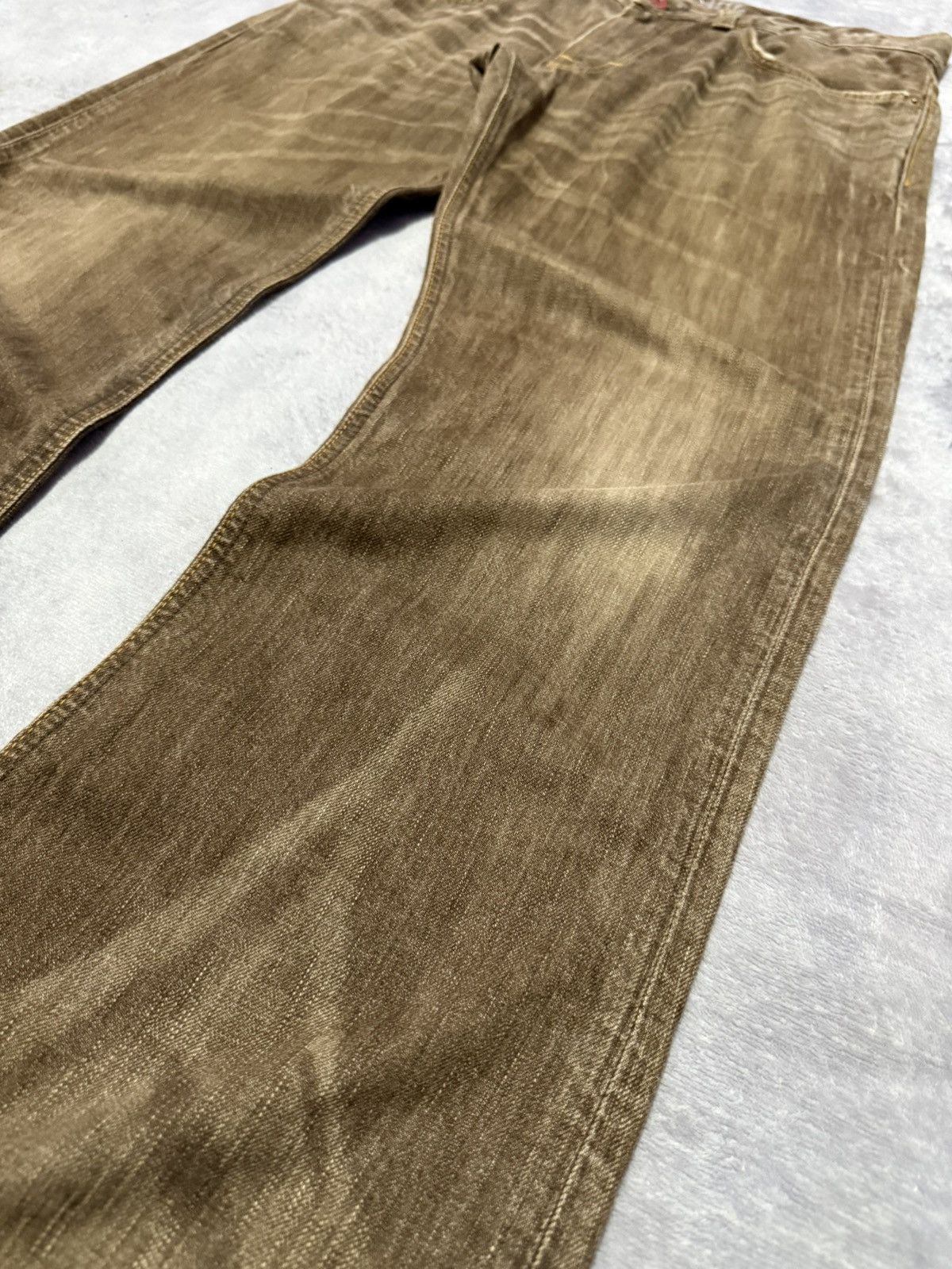 Edwin Edwin 503 Flare Faded Brown Bootcut Jeans Size US 34 / EU 50 - 11 Thumbnail