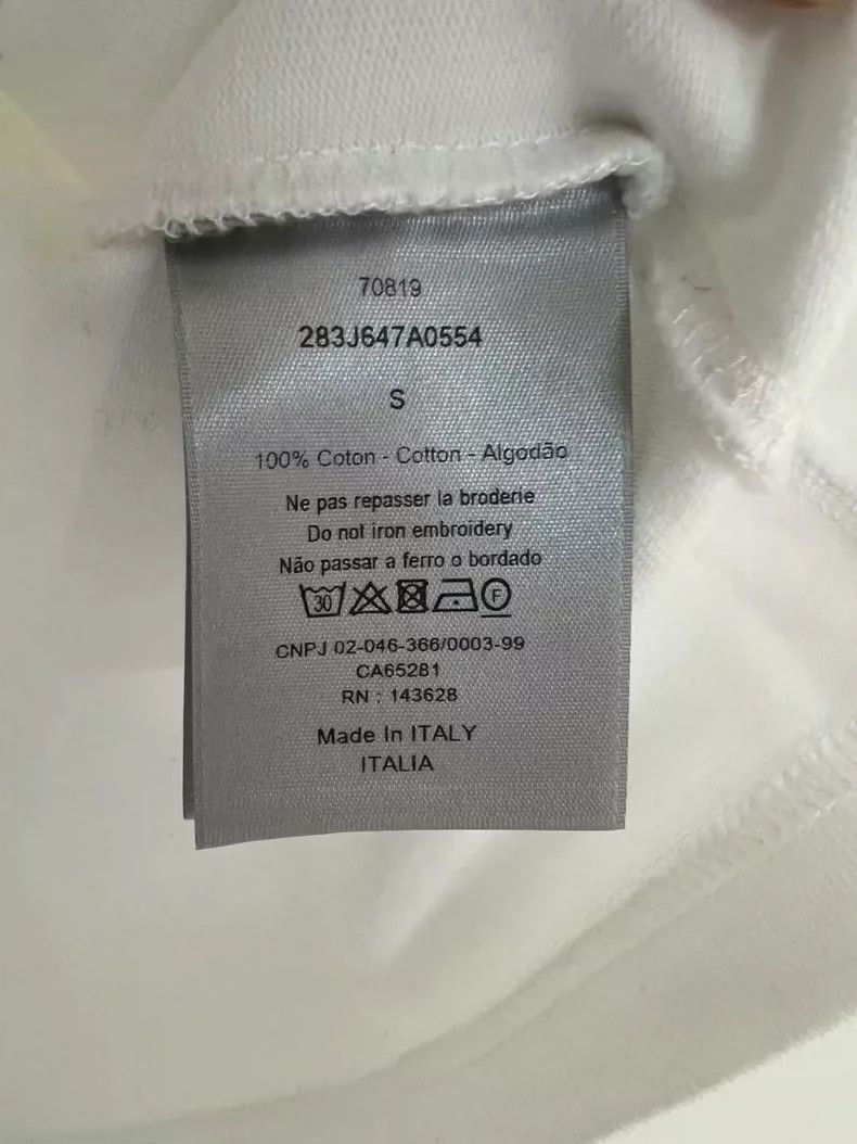 Dior Dior Travis Scott White Logo Sweatshirt-2506 Size US S / EU 44-46 / 1 - 5 Thumbnail