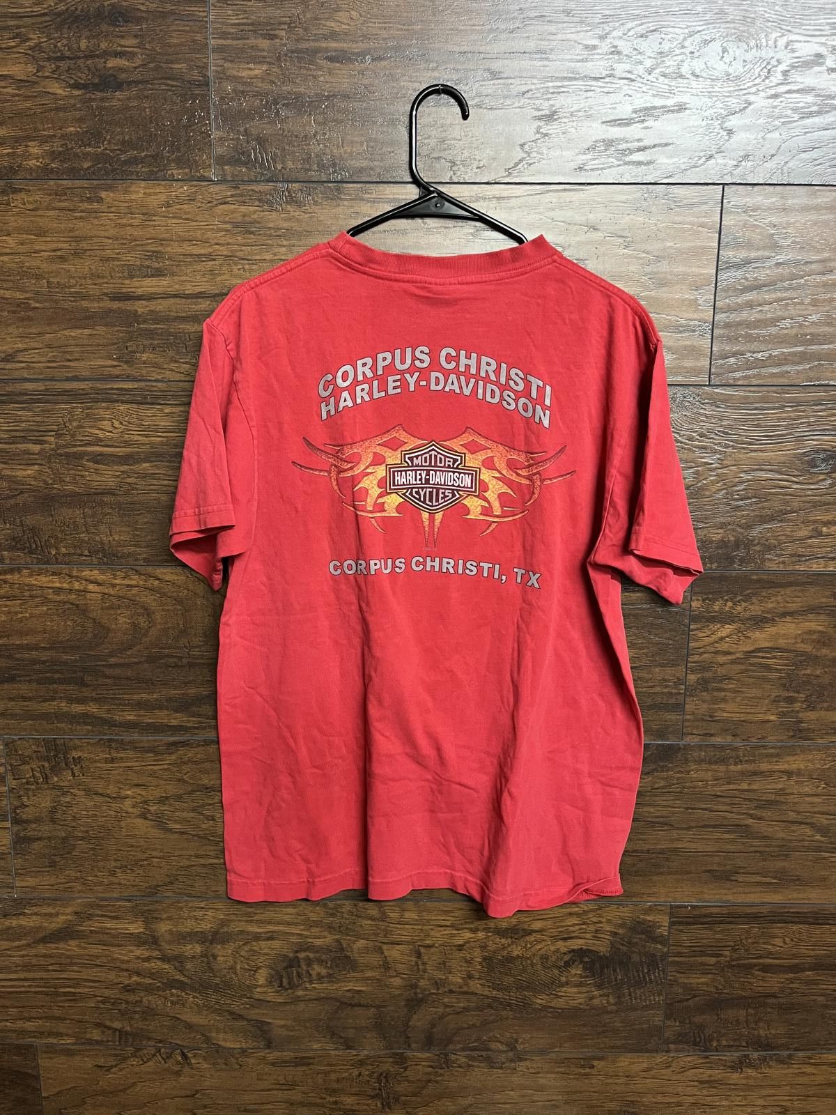 Harley Davidson Y2K Harley Davidson T-shirt Corpus Christi Texas Y2K Tee -L Size US L / EU 52-54 / 3 - 1 Thumbnail