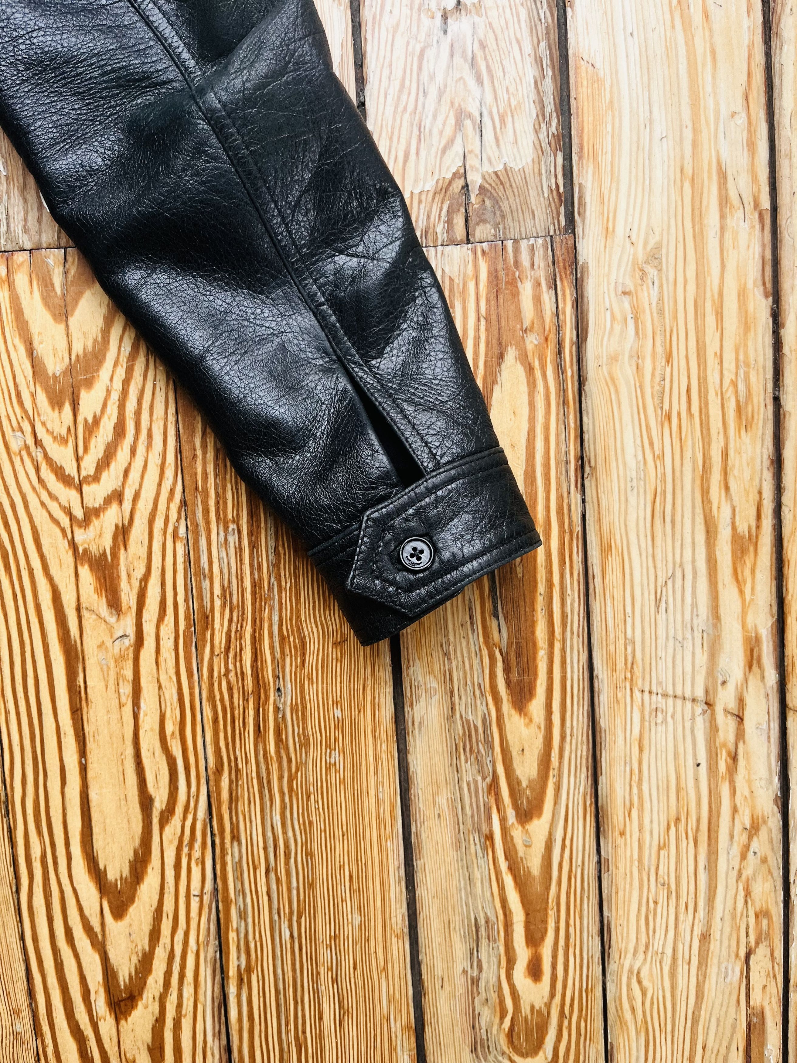 Saint Laurent Paris Hedi Slimane Saint Laurent Trapper leather jacket Size US S / EU 44-46 / 1 - 5 Thumbnail