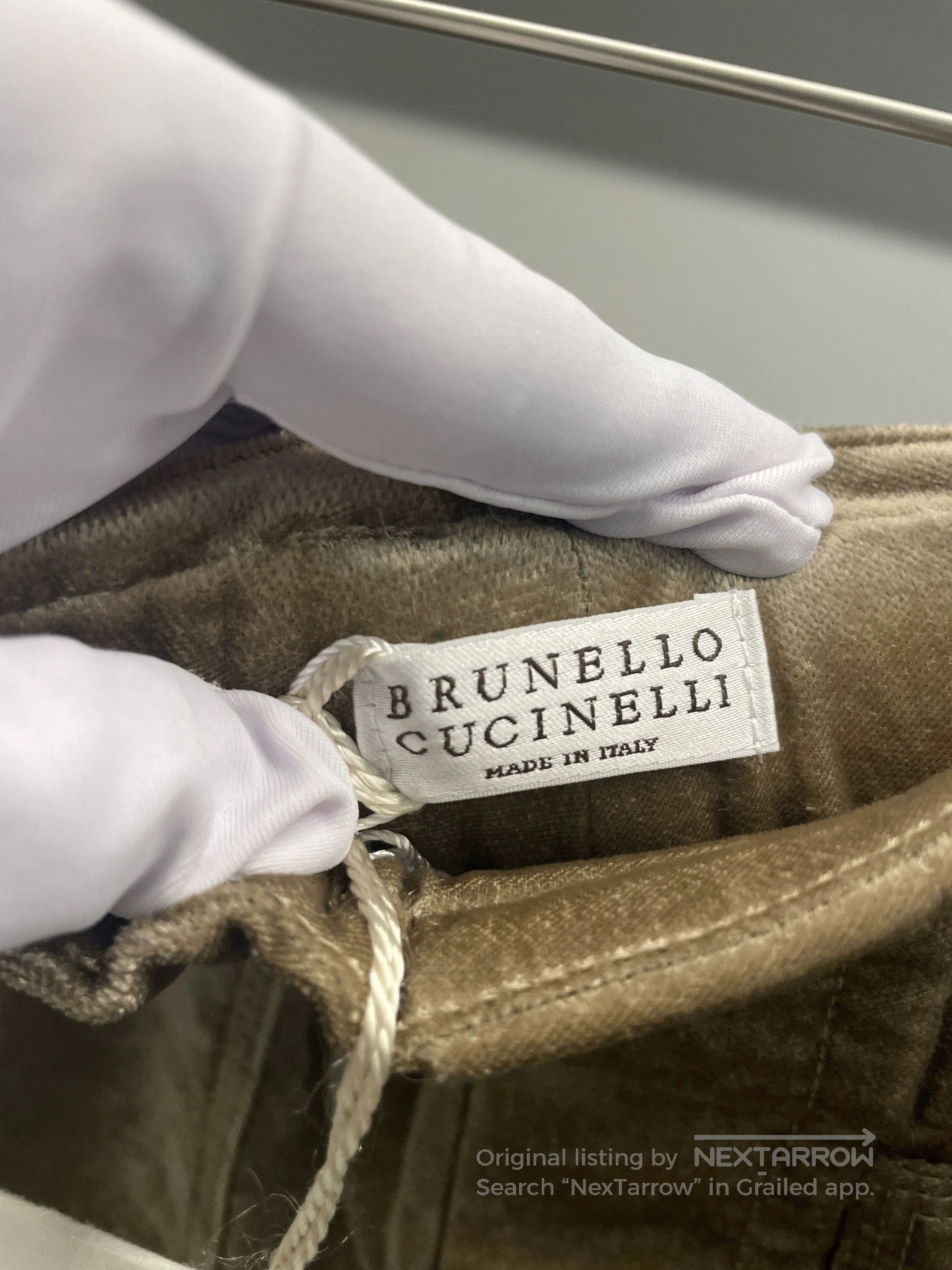 Brunello Cucinelli brunello cucinelli army green pants size f34. Size US 34 / EU 50 - 5 Thumbnail