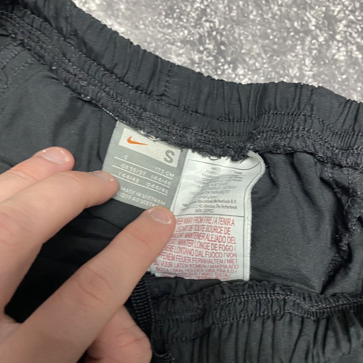 Other Vintage Nike Tracked Nylon y2k small swoosh pants Size US 30 / EU 46 - 10 Thumbnail