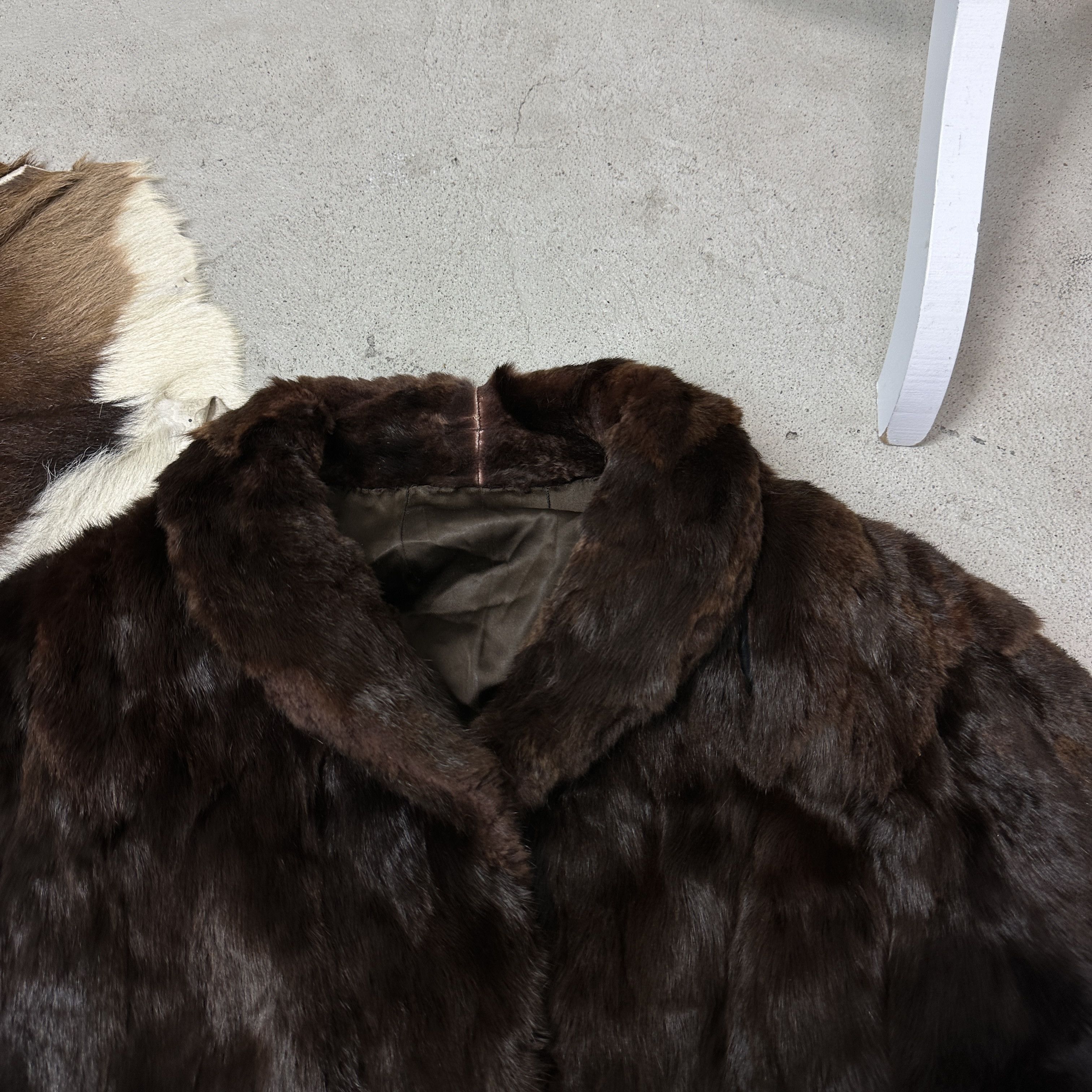 Vintage Vintage Old Money Flared Sleeves Rabbit Fur 90s Size M / US 6-8 / IT 42-44 - 4 Thumbnail
