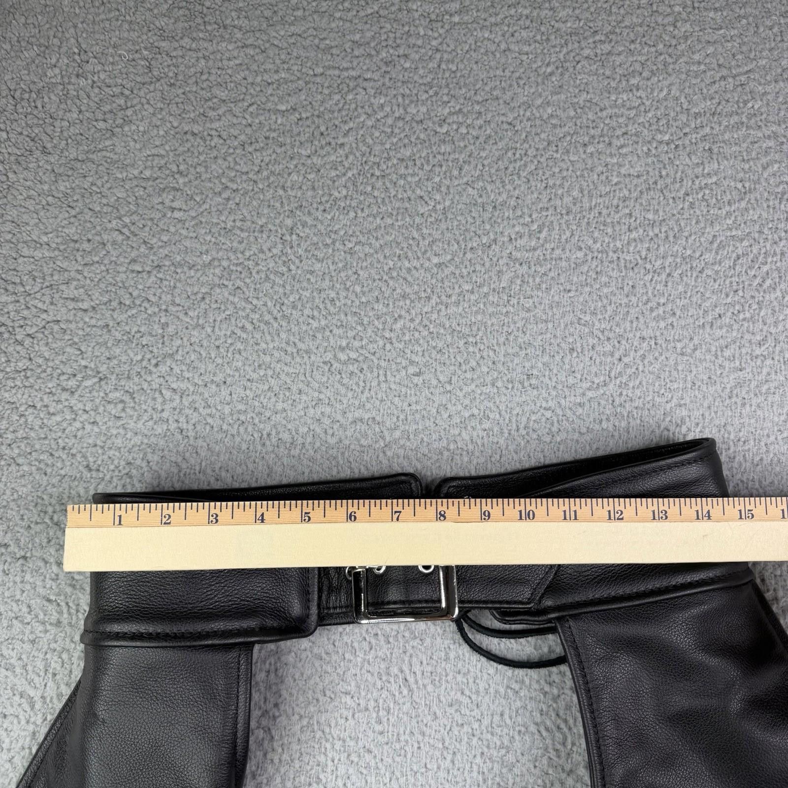 Vanson Leathers Vanson Leather Chaps 30 x 30 Western Motorcycle USA Size 23" - 6 Thumbnail