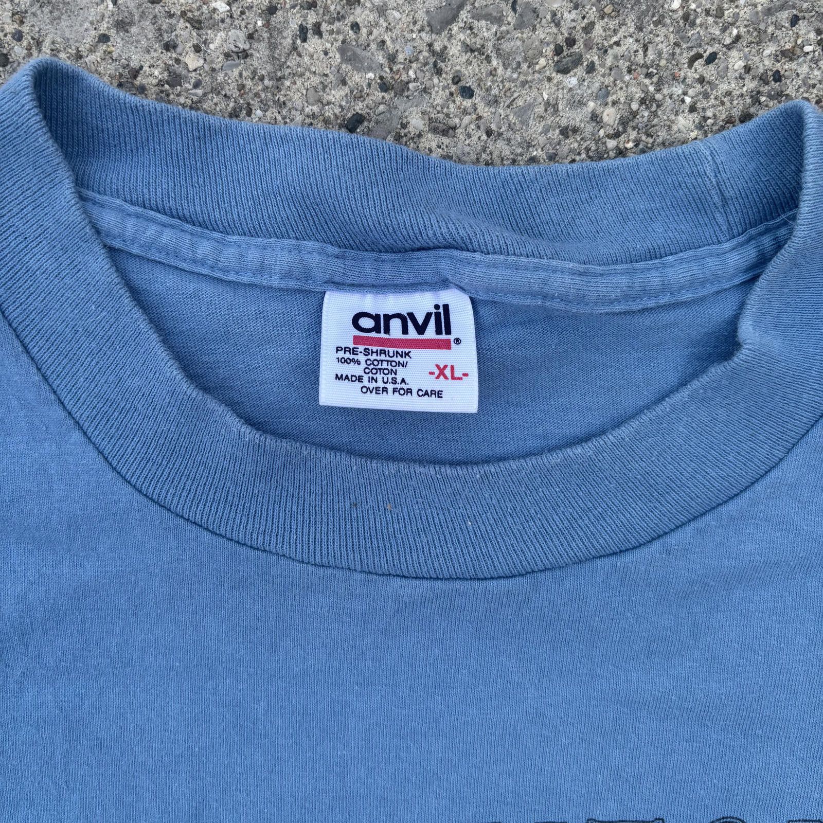Anvil Vintage Anvil San Antonio Graphic Tee Size US XL / EU 56 / 4 - 2 Thumbnail