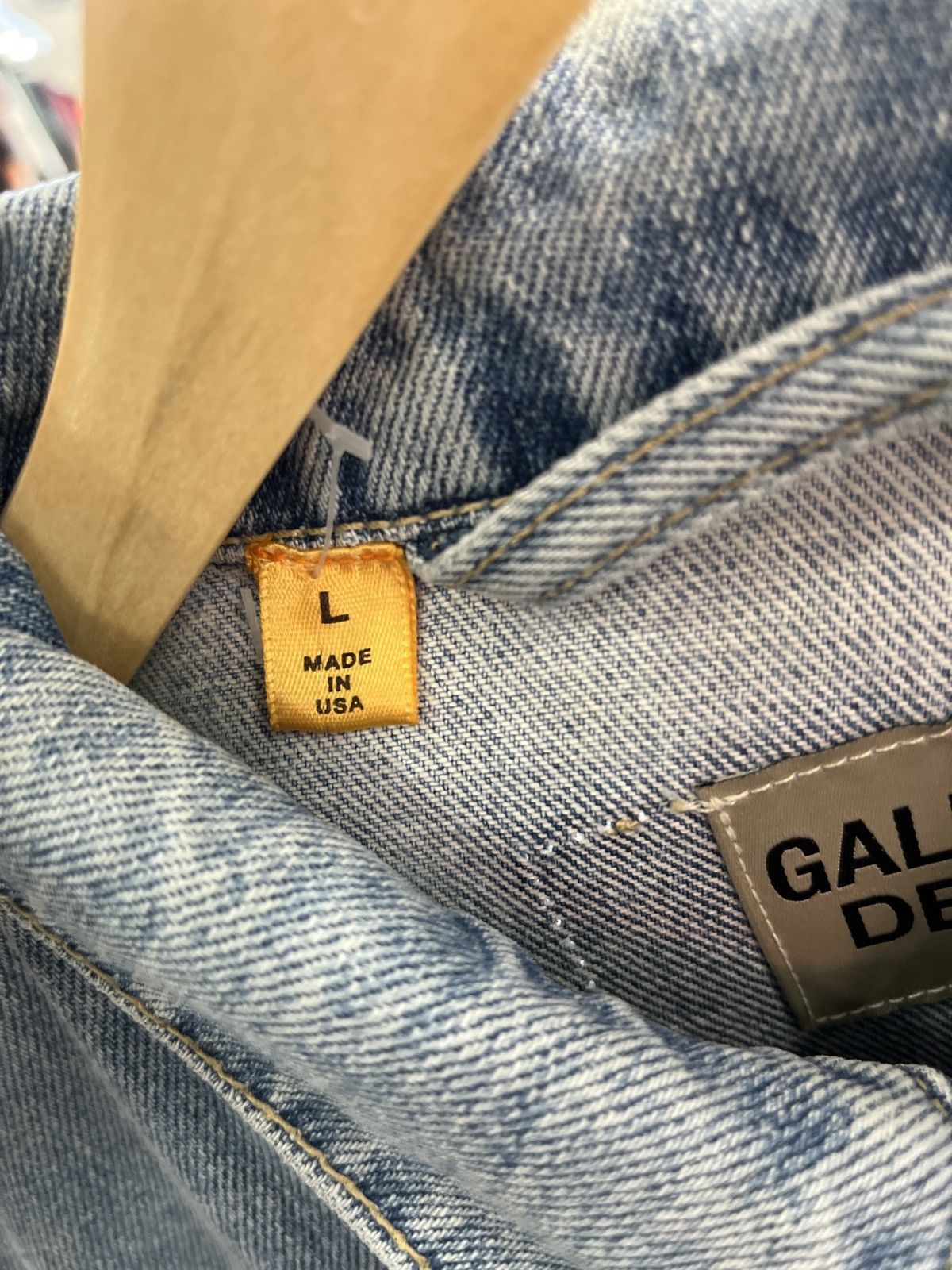 Gallery Dept. Gallery Dept. Vintage Andy Denim Jacket Size US L / EU 52-54 / 3 - 7 Thumbnail