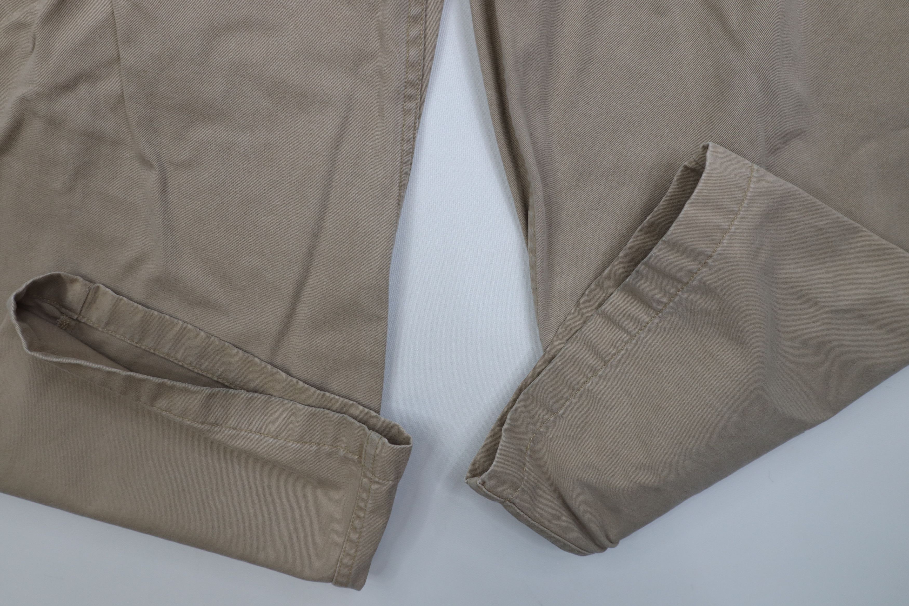 Gap Vintage Y2K 2004 Gap Baggy Heavy Wide Leg Cargo Pants Beige Size US 38 / EU 54 - 5 Thumbnail