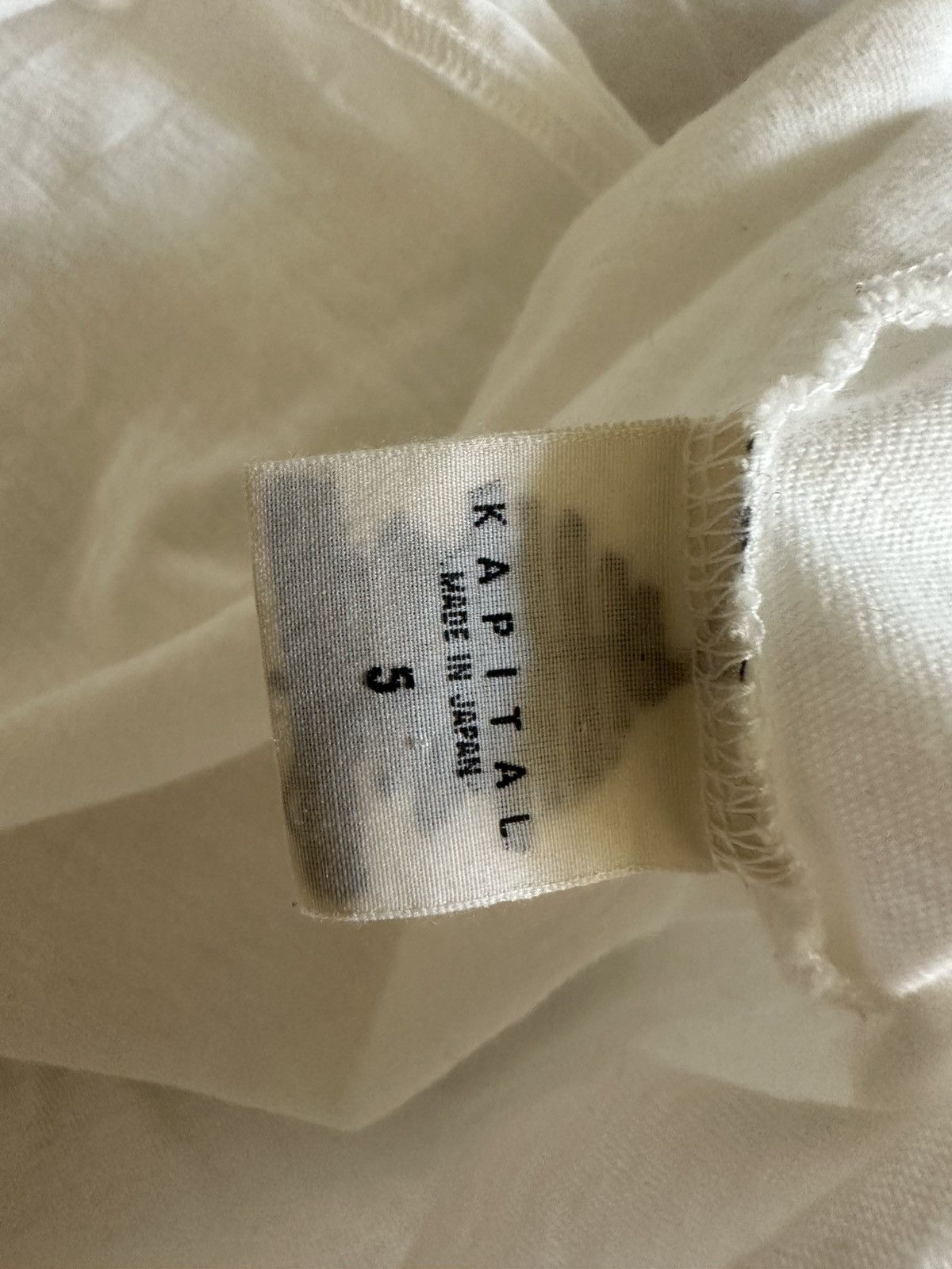 Kapital Kapital Raglan Longsleeve T-shirt Smiley Size US XL / EU 56 / 4 - 6 Thumbnail