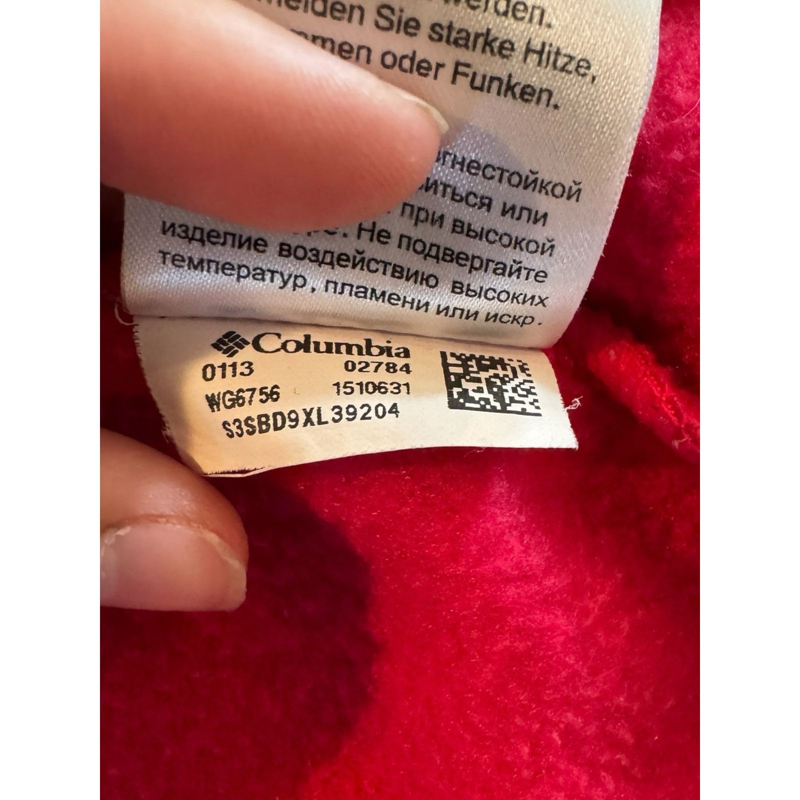 Columbia Columbia Fleece Jacket Size L 14/16 Pink Full Zip Outdoor Size US L / EU 52-54 / 3 - 9 Thumbnail
