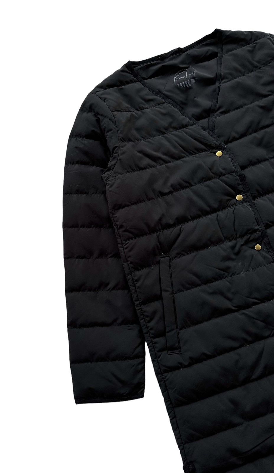 Beams Japan BEAMS HEART French Duck Down Quilted Jacket Black Size M Size US M / EU 48-50 / 2 - 12 Thumbnail