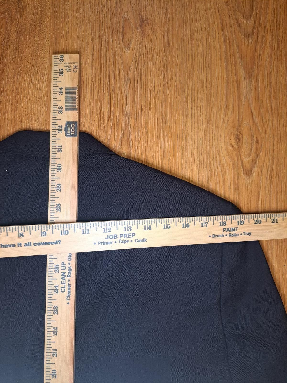 Hart Schaffner Marx Hart Schaffner Marx Blazer Mens 41R Navy Blue Gold Buttons Size 40R - 12 Thumbnail