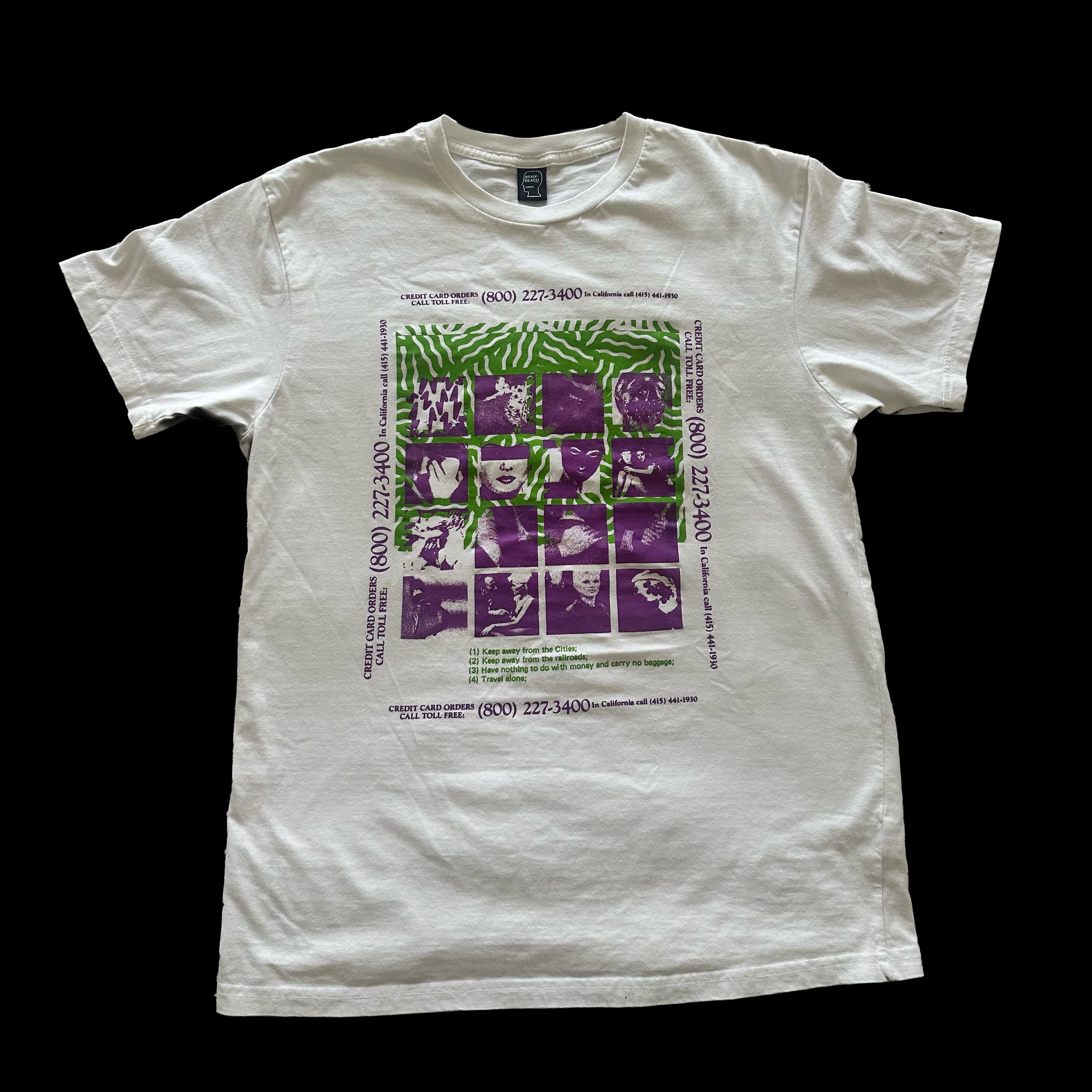 Brain Dead Brain Dead Deadstock T (WHITE) Size US M / EU 48-50 / 2 - 1 Thumbnail