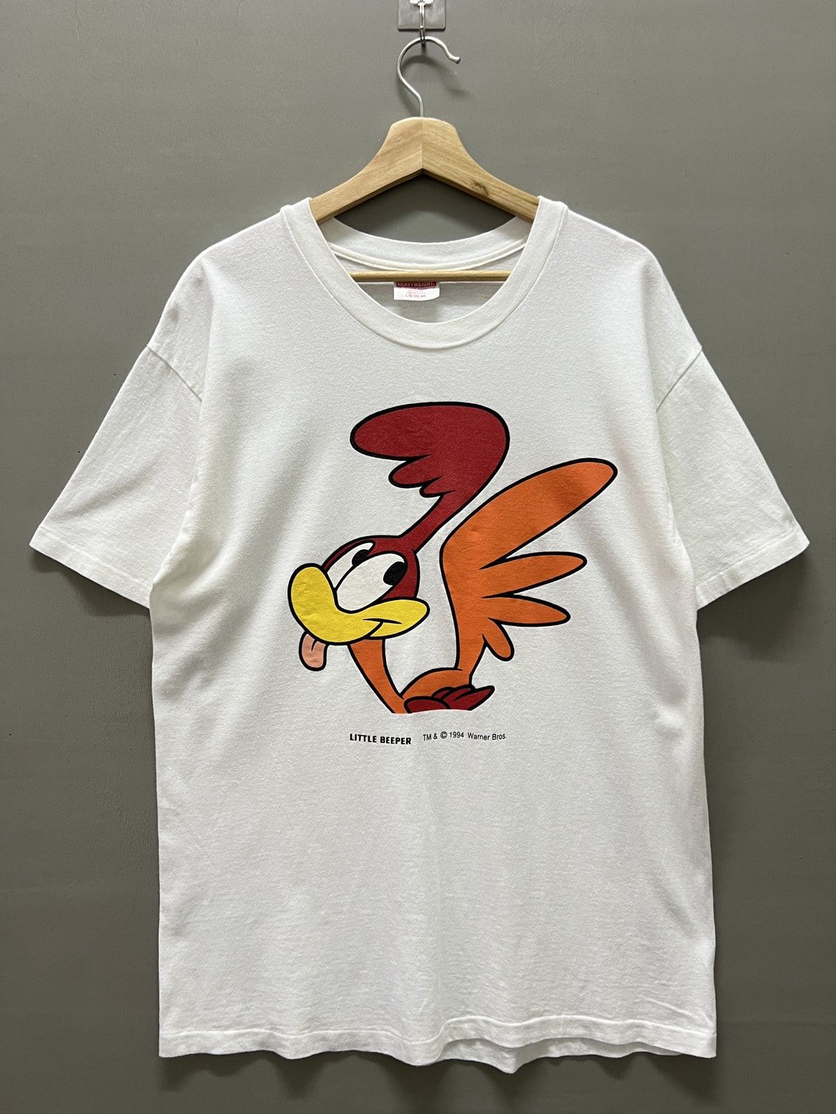 Vintage Vintage 90s Little Beeper Warner bros single stitch tees Size US L / EU 52-54 / 3 - 1 Thumbnail