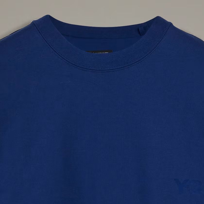 o1s22i1n0125 Soft Cotton Crewneck Sweatshirt in Blue