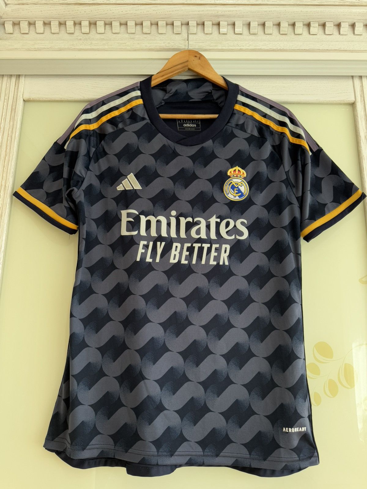Adidas Bellingham #5 Real Madrid 2023-2024 Away Soccer Jersey Kit Size US M / EU 48-50 / 2 - 2 Thumbnail