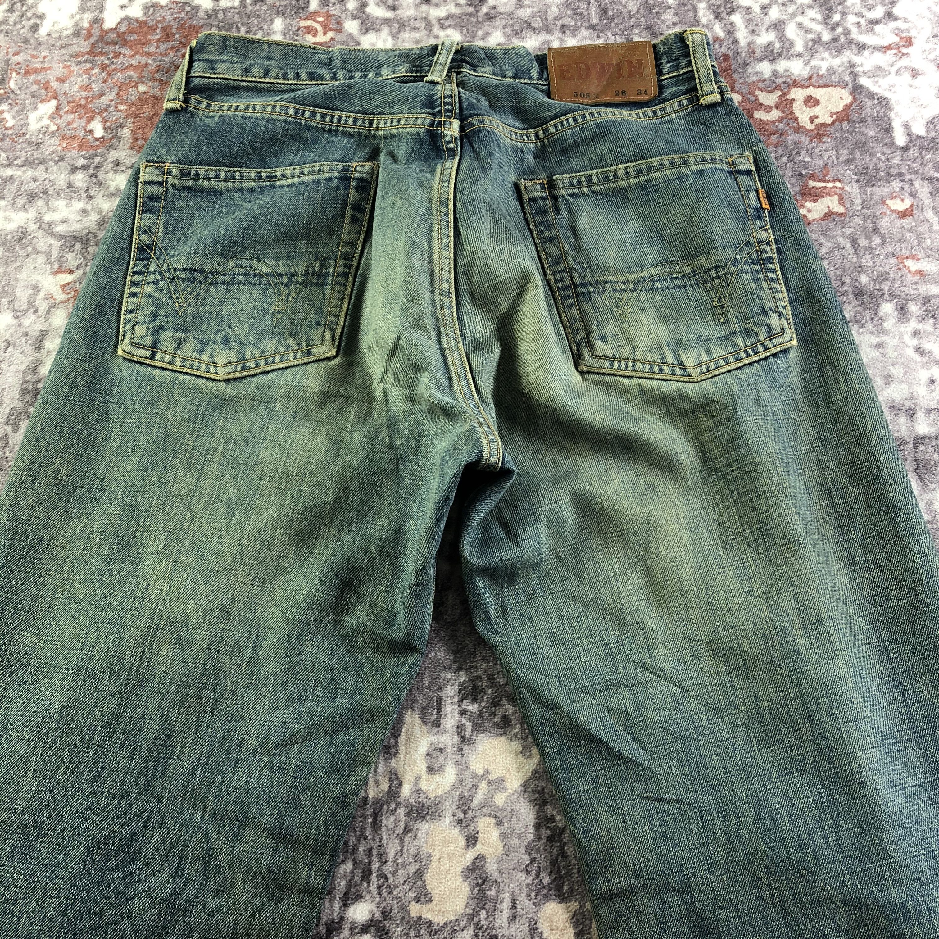 Edwin Vintage Edwin 505 Selvedge Jeans-JM3667 Size US 30 / EU 46 - 4 Thumbnail