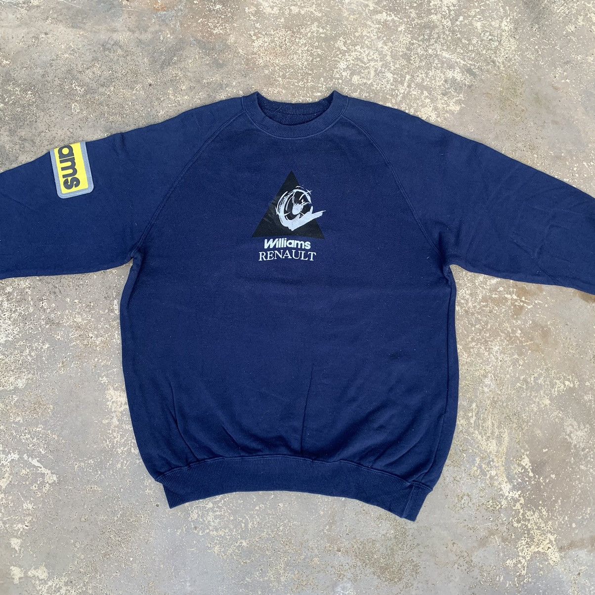 R.M. Williams Vintage 90s Williams Renault Formula 1 Crewneck Size US M / EU 48-50 / 2 - 4 Thumbnail