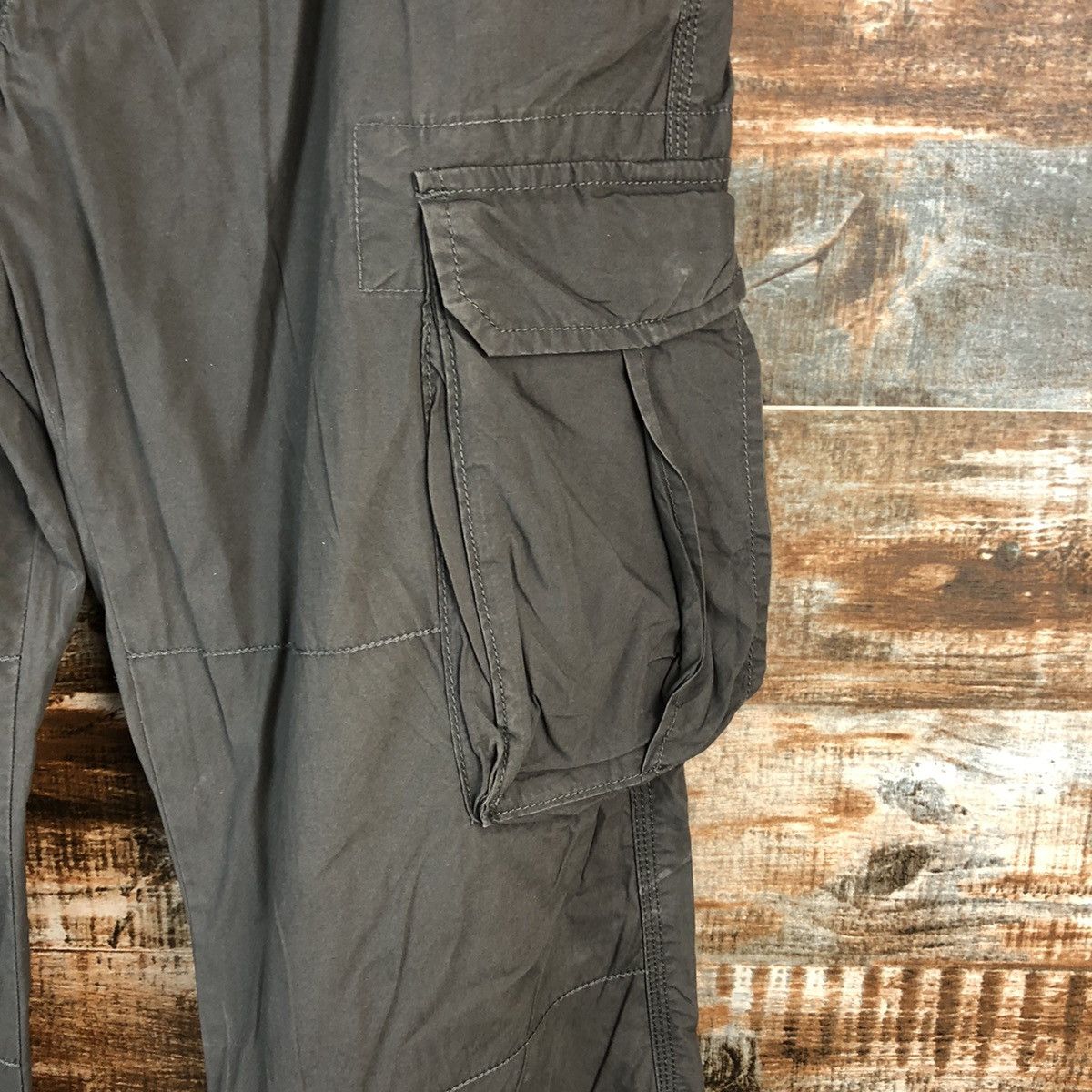 Gap Gap Grey Cargo Multipocket utility tactical Pants #A2455 Size US 31 - 10 Thumbnail