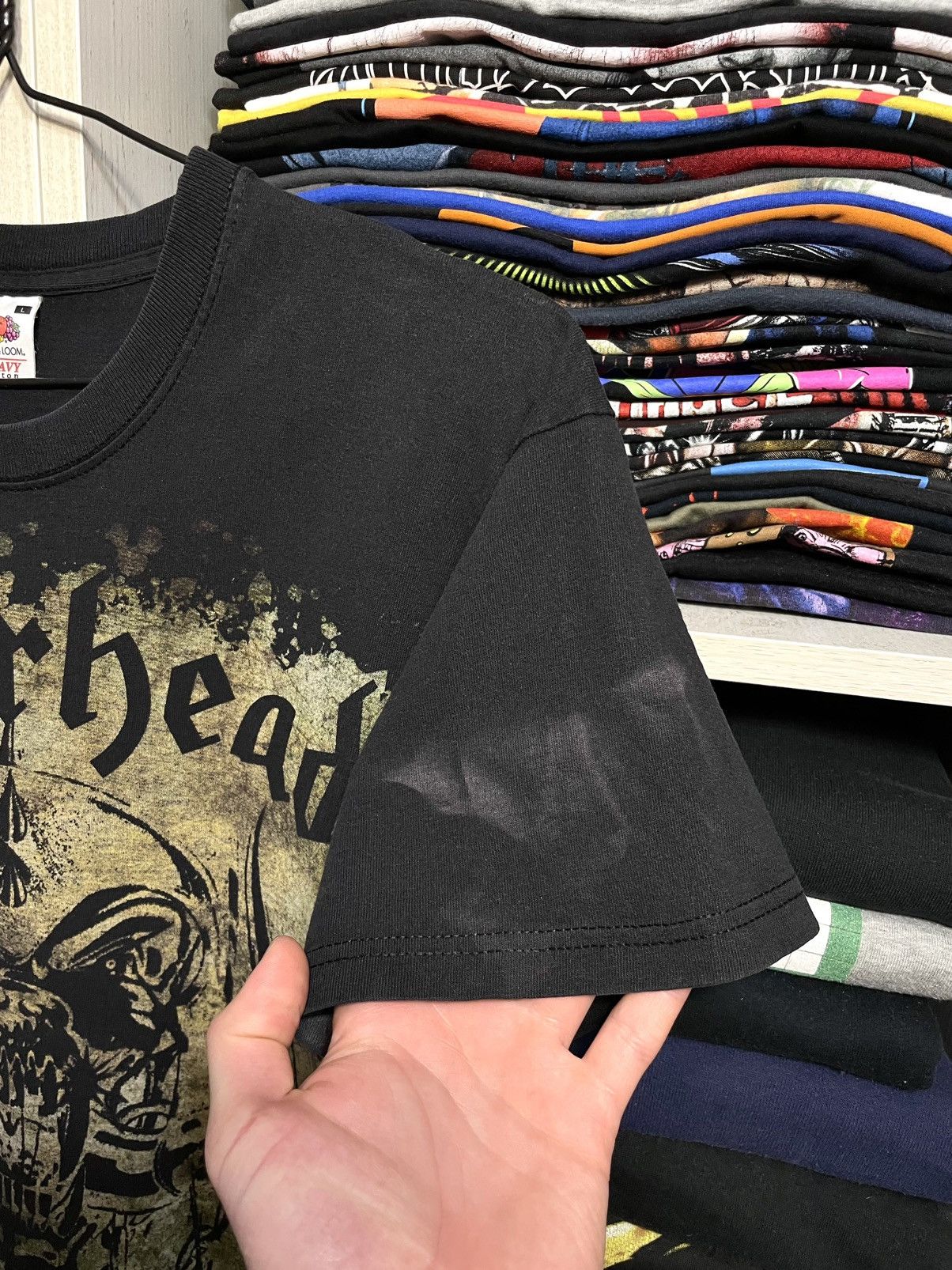 Band Tees Vintage Y2K Motorhead England Rock Metal Band T-Shirt Faded Size US L / EU 52-54 / 3 - 8 Thumbnail
